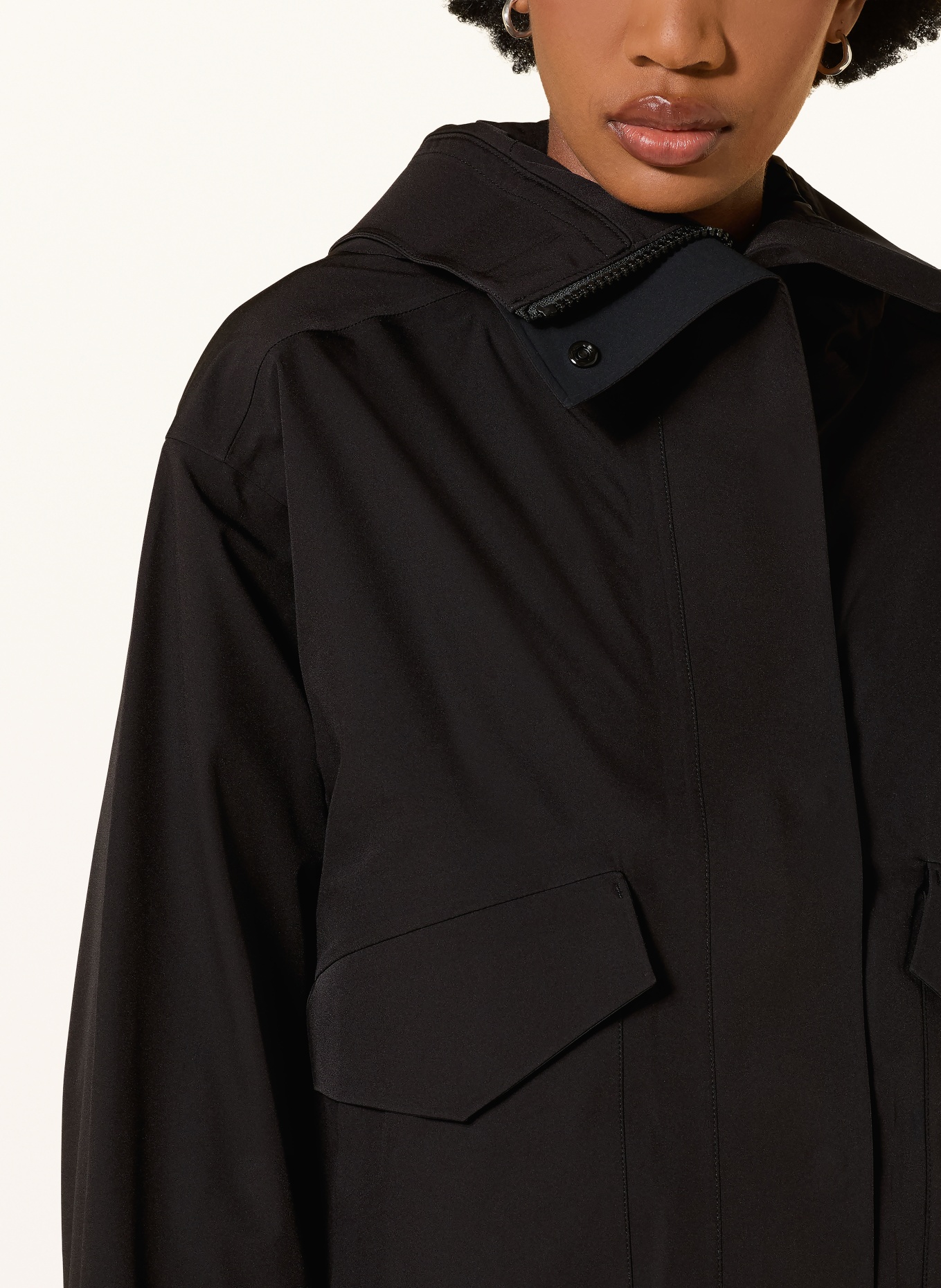 CANADA GOOSE Regenjacke TOFINO: SCHWARZ