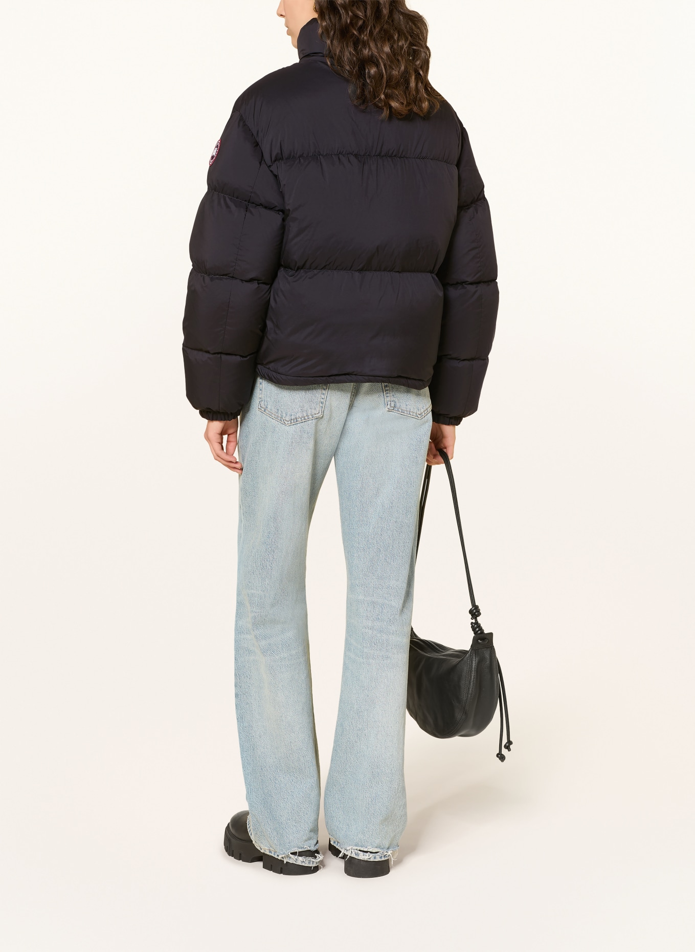 CANADA GOOSE Donsjas FALLON: ZWART