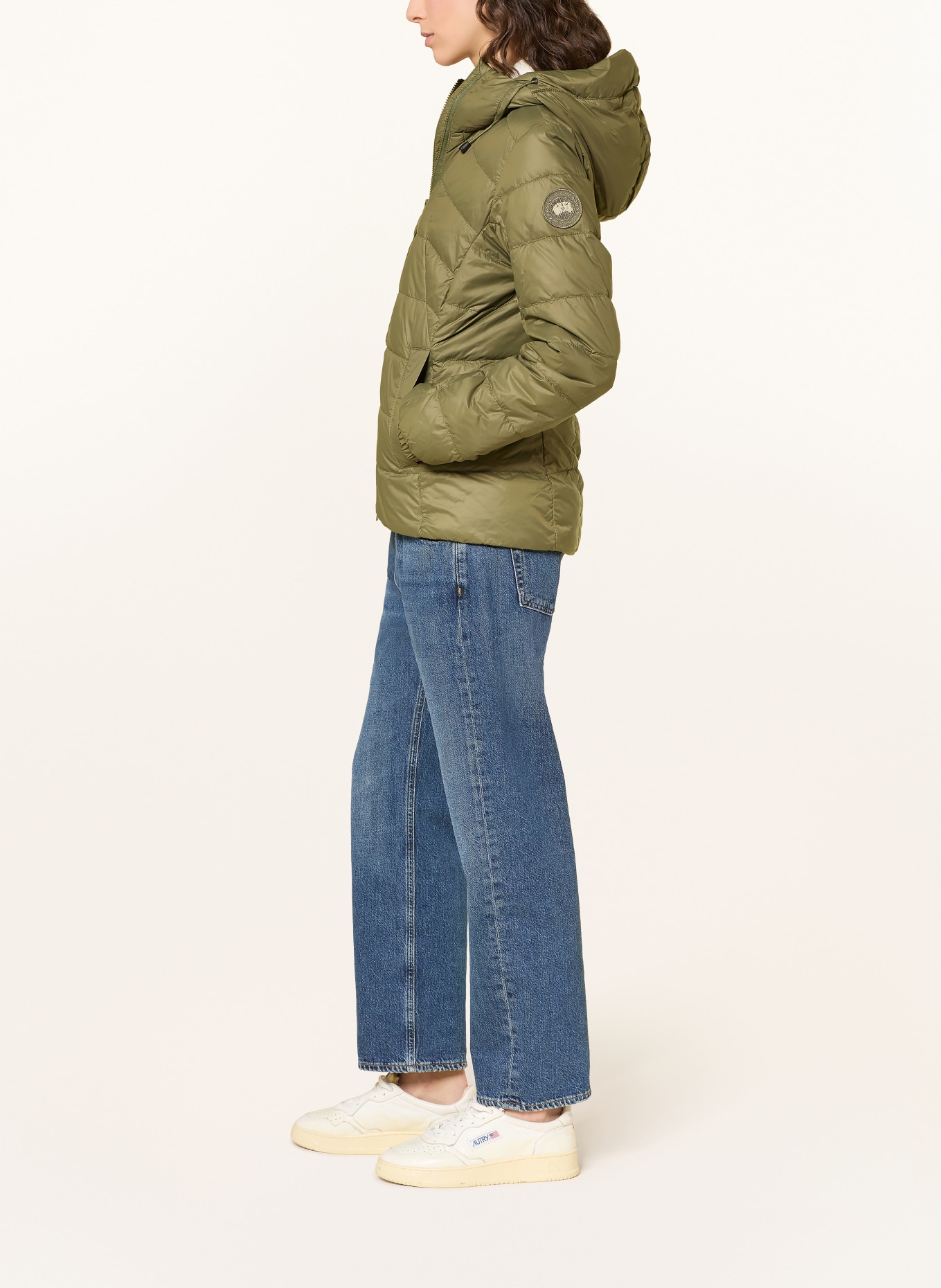 CANADA GOOSE Lightweight donsjas ABBOTT: LICHTGROEN