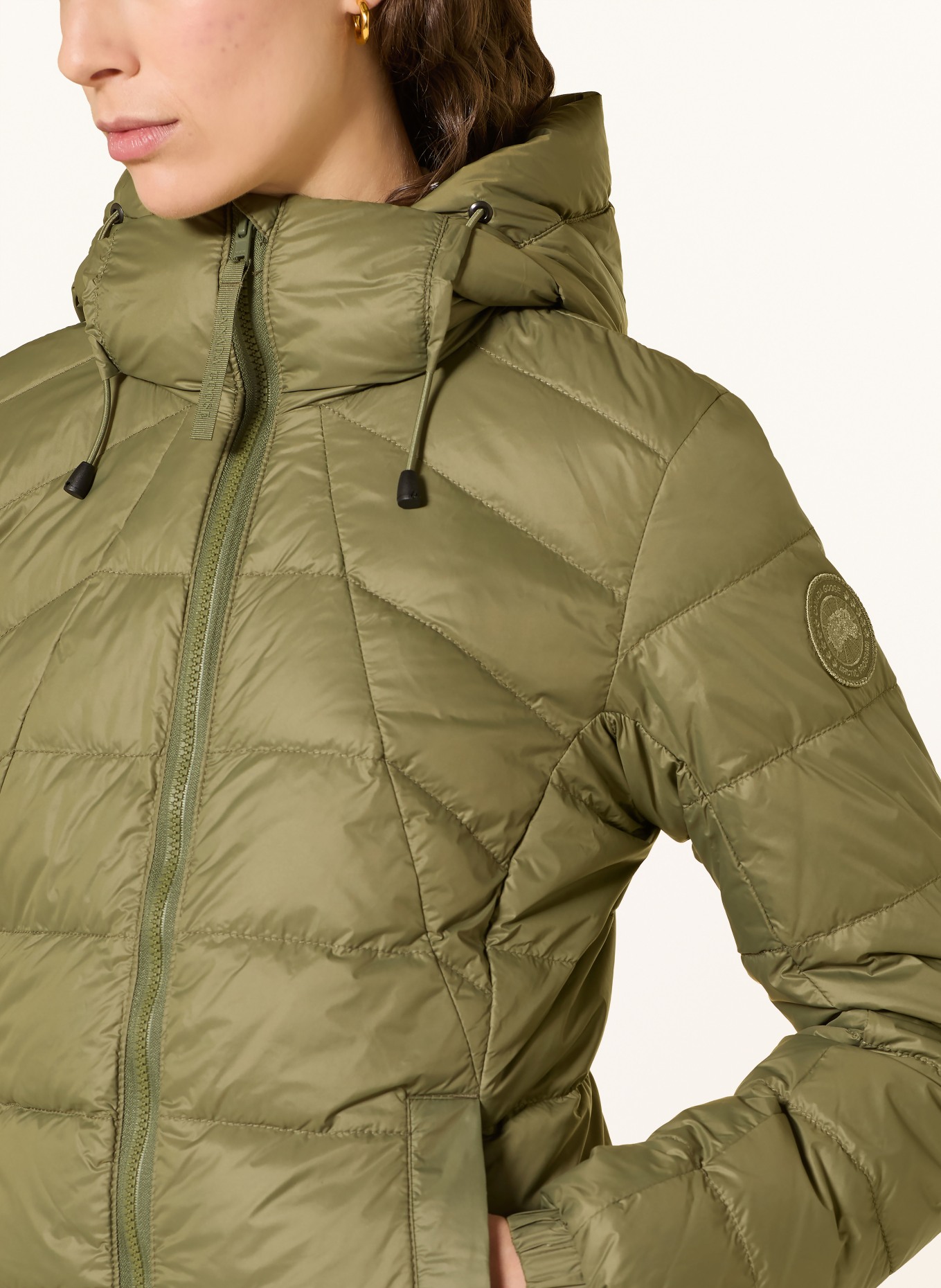 CANADA GOOSE Lightweight donsjas ABBOTT: LICHTGROEN