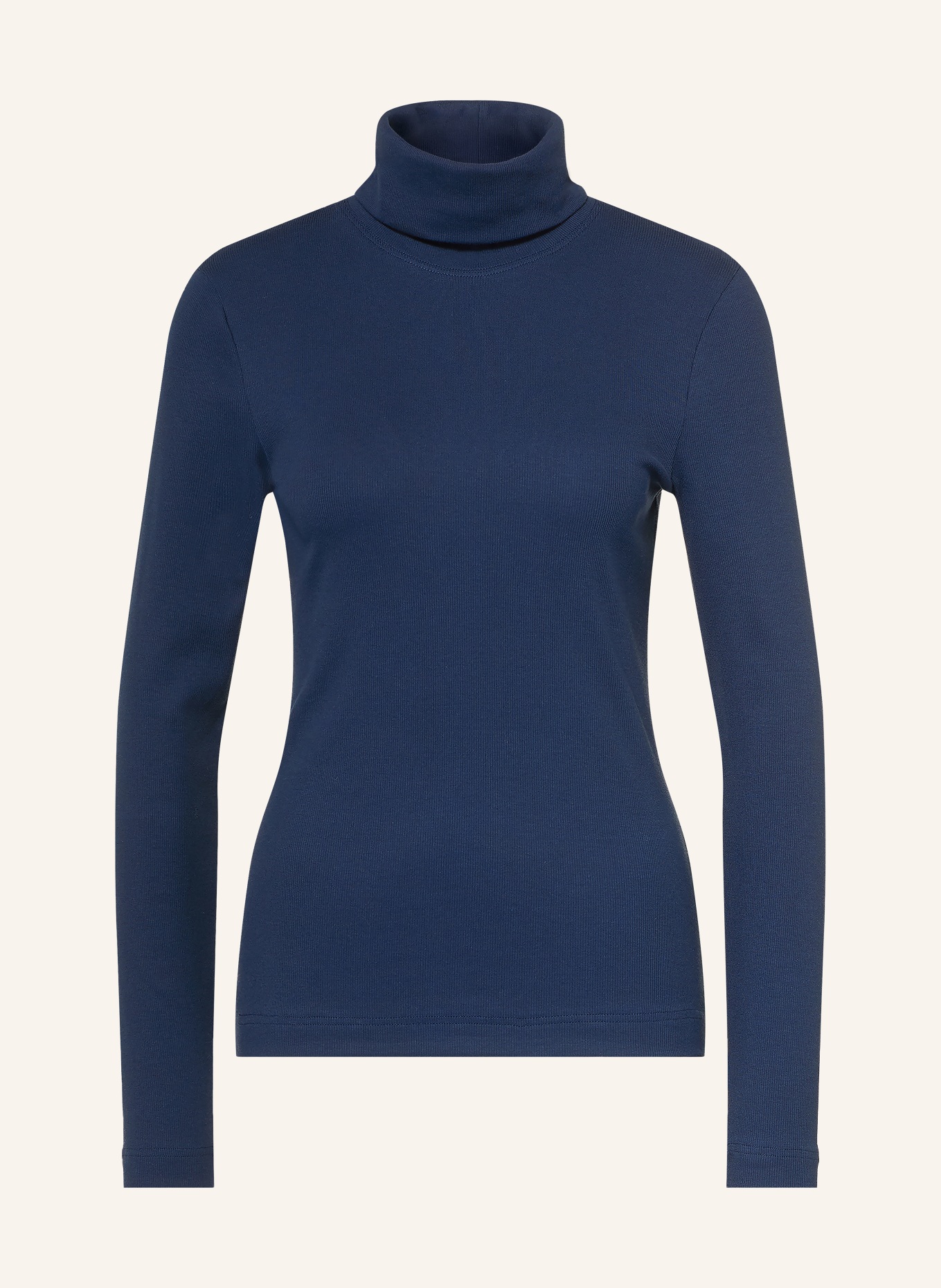 ZAÍDA Colshirt: DONKERBLAUW
