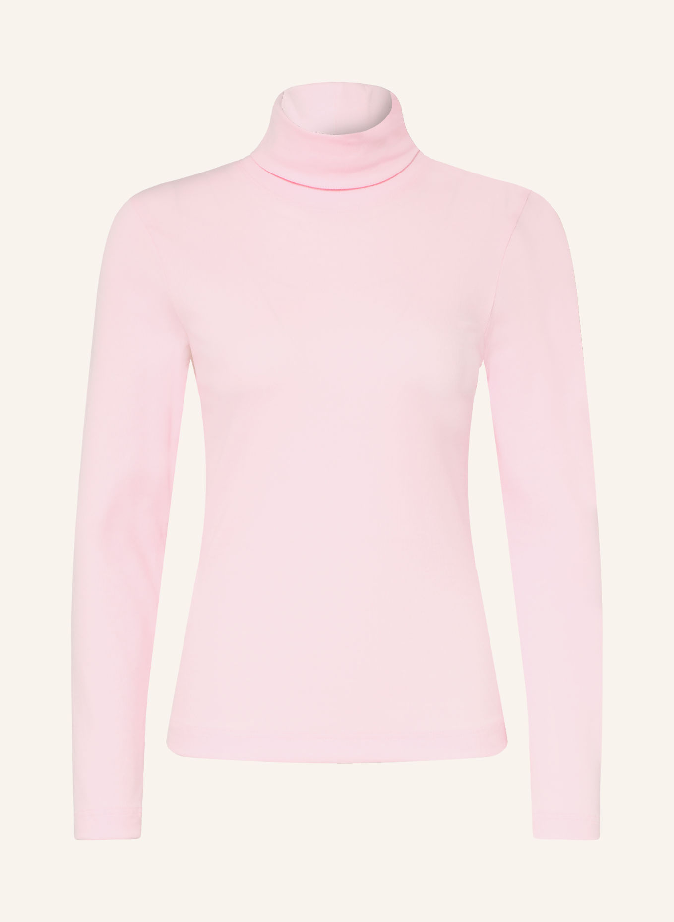 ZAÍDA Turtleneck top: LIGHT PINK