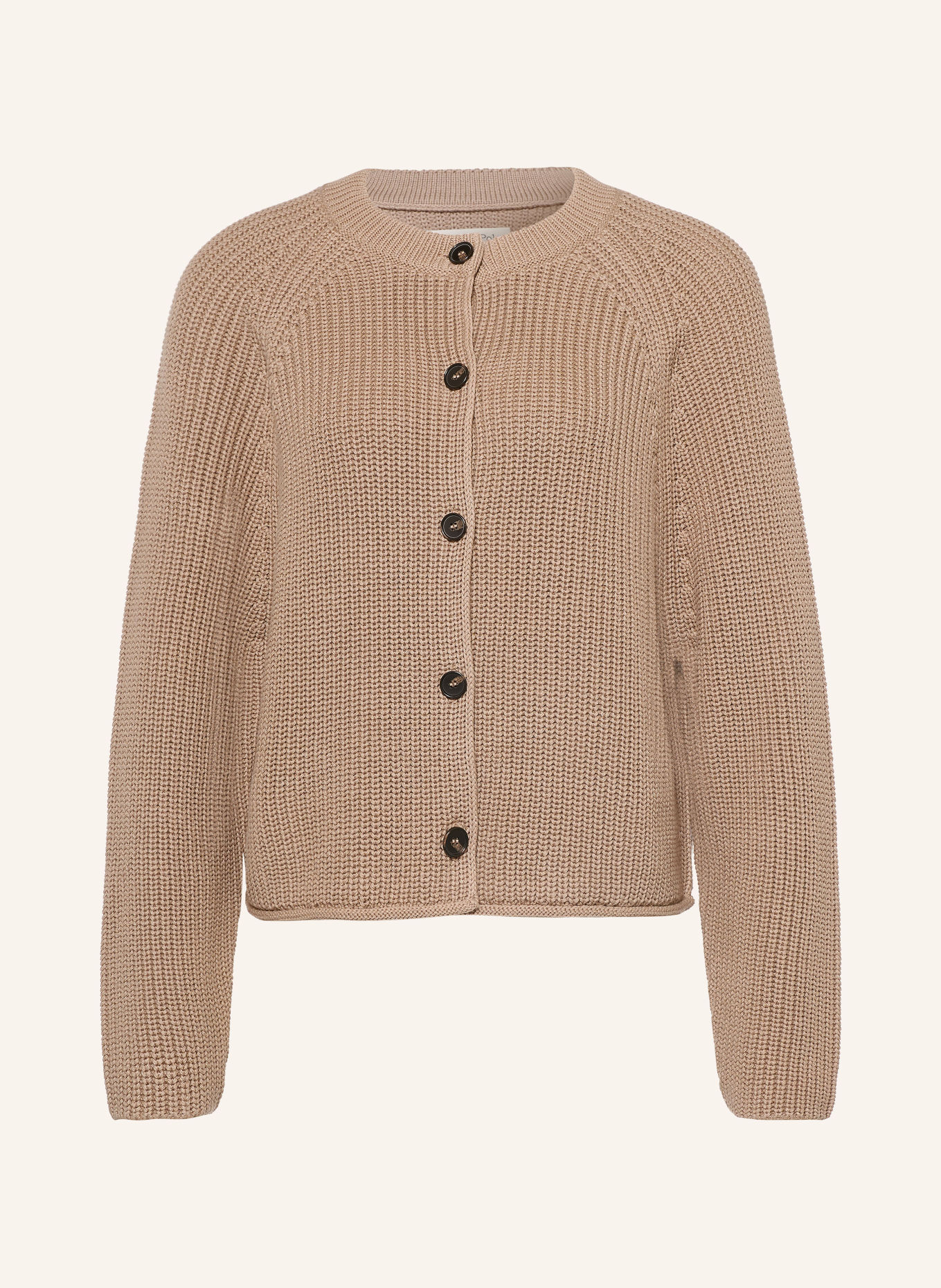 Marc O'Polo Strickjacke: HELLBRAUN