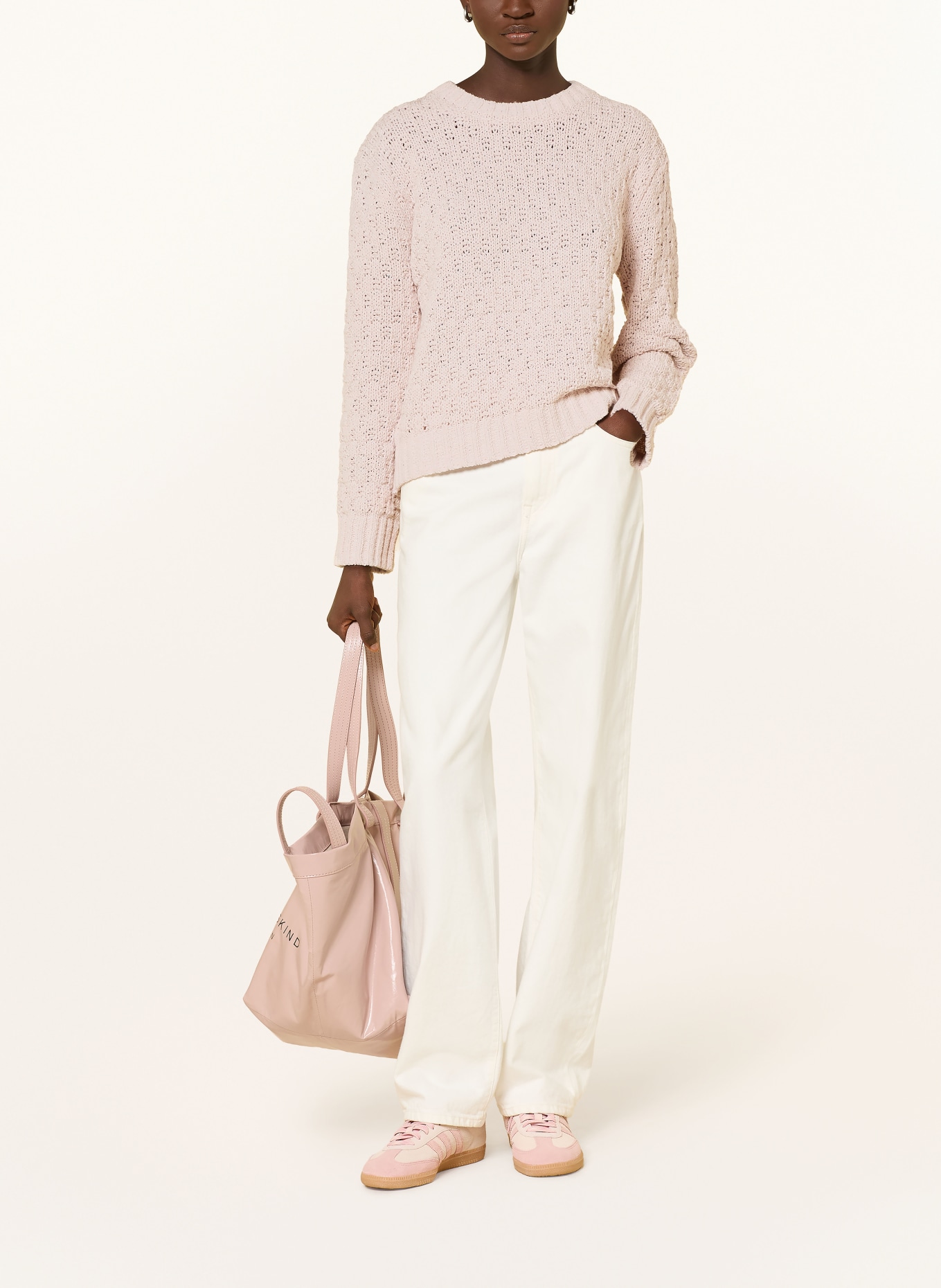 monari Trui met glittergaren: ROSE CLAIR