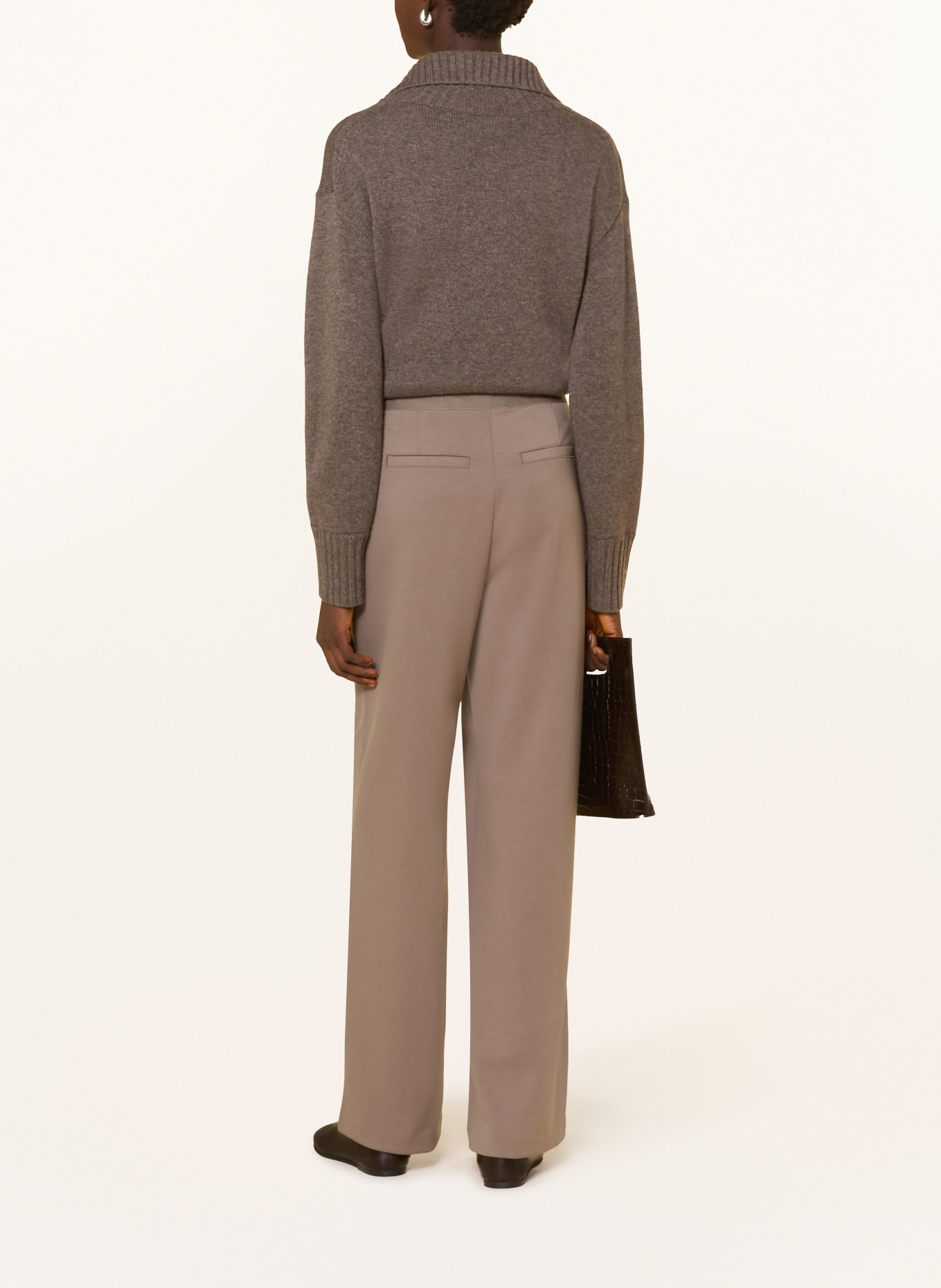 monari Trousers: TAUPE