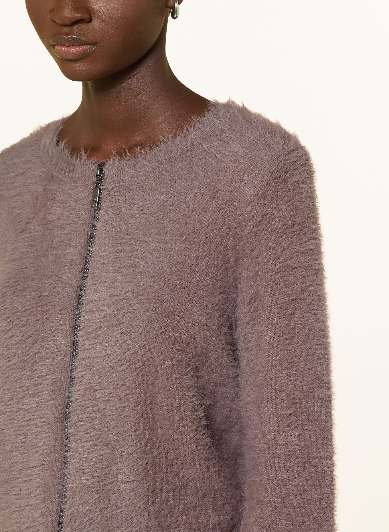 monari Cardigan: TAUPE