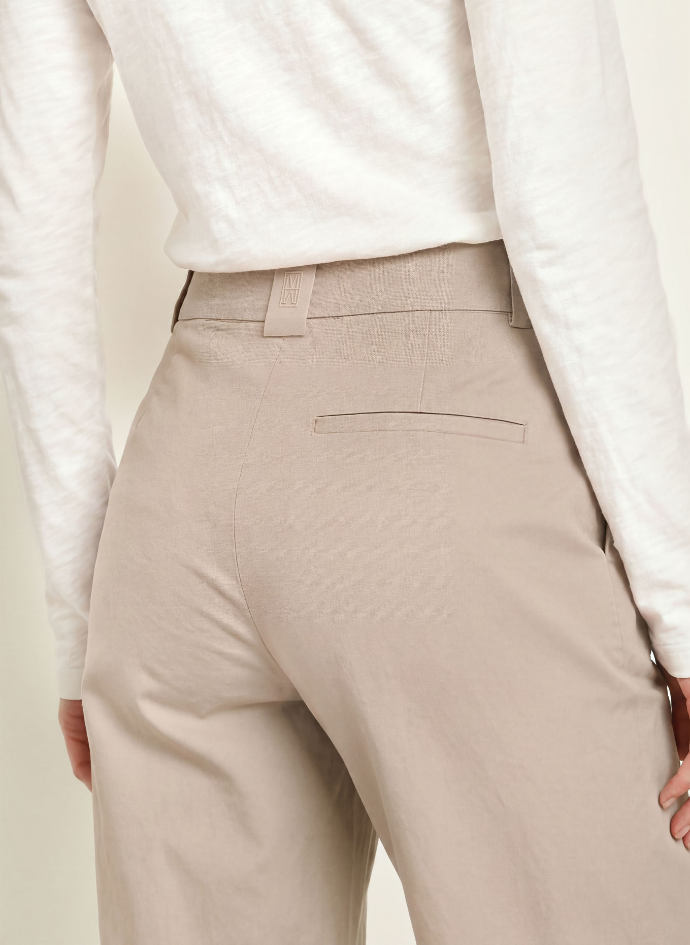 Marc O'Polo Marlenehose: TAUPE