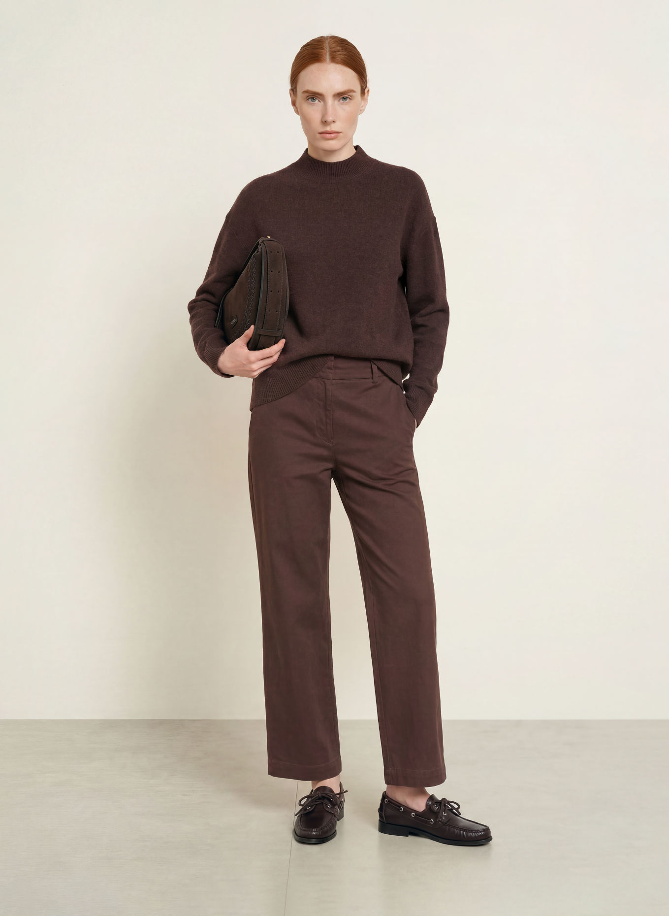 Marc O'Polo Marlene-broek: BRUIN
