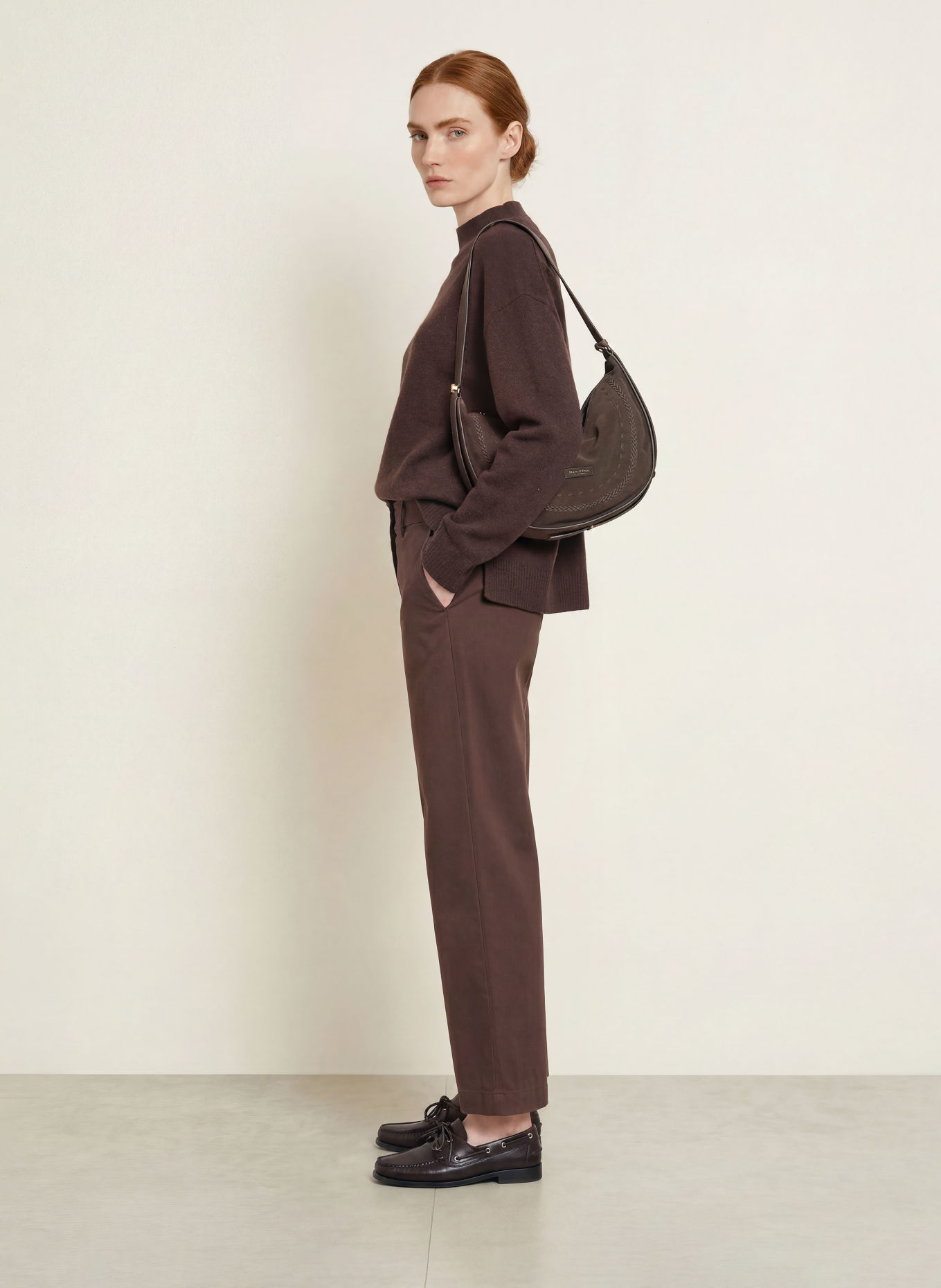 Marc O'Polo Marlene-broek: BRUIN