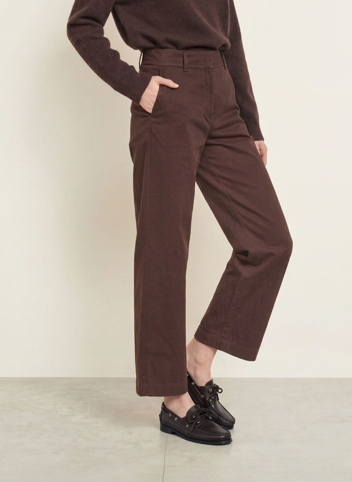 Marc O'Polo Marlene-broek: BRUIN