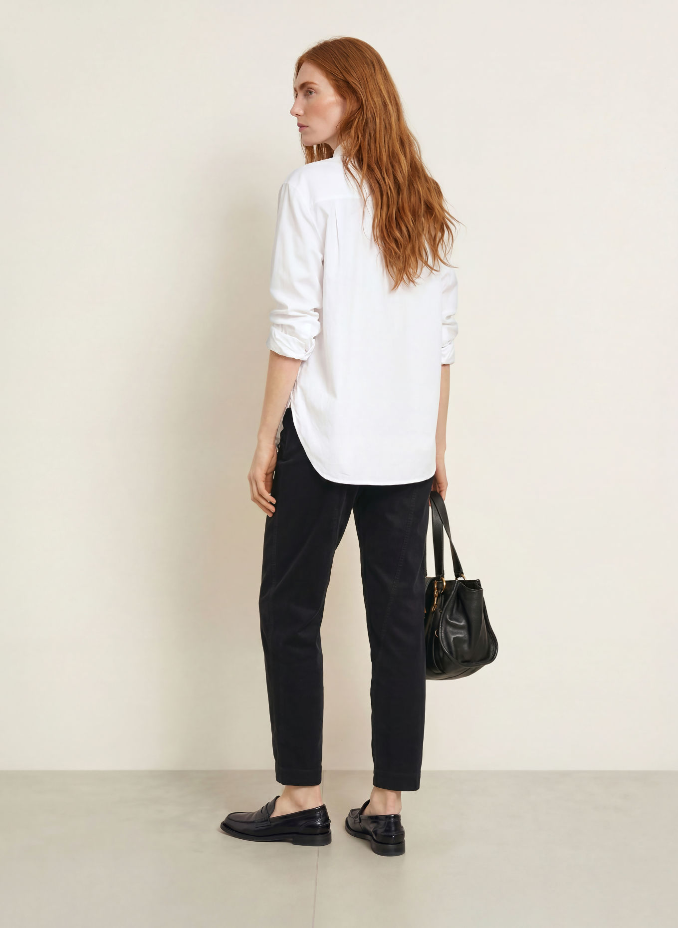 Marc O'Polo Cordbroek: ZWART