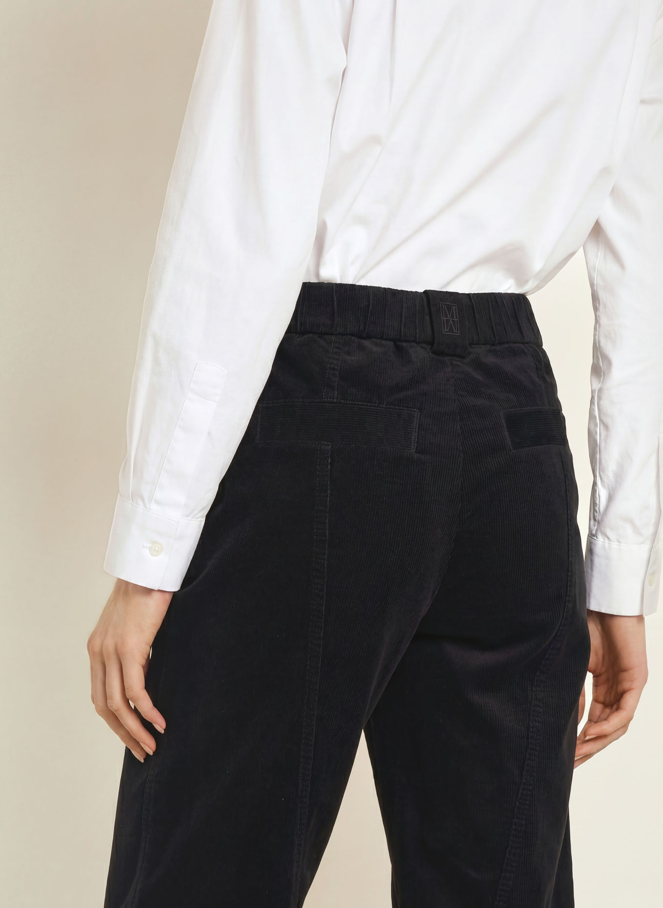 Marc O'Polo Cordbroek: ZWART