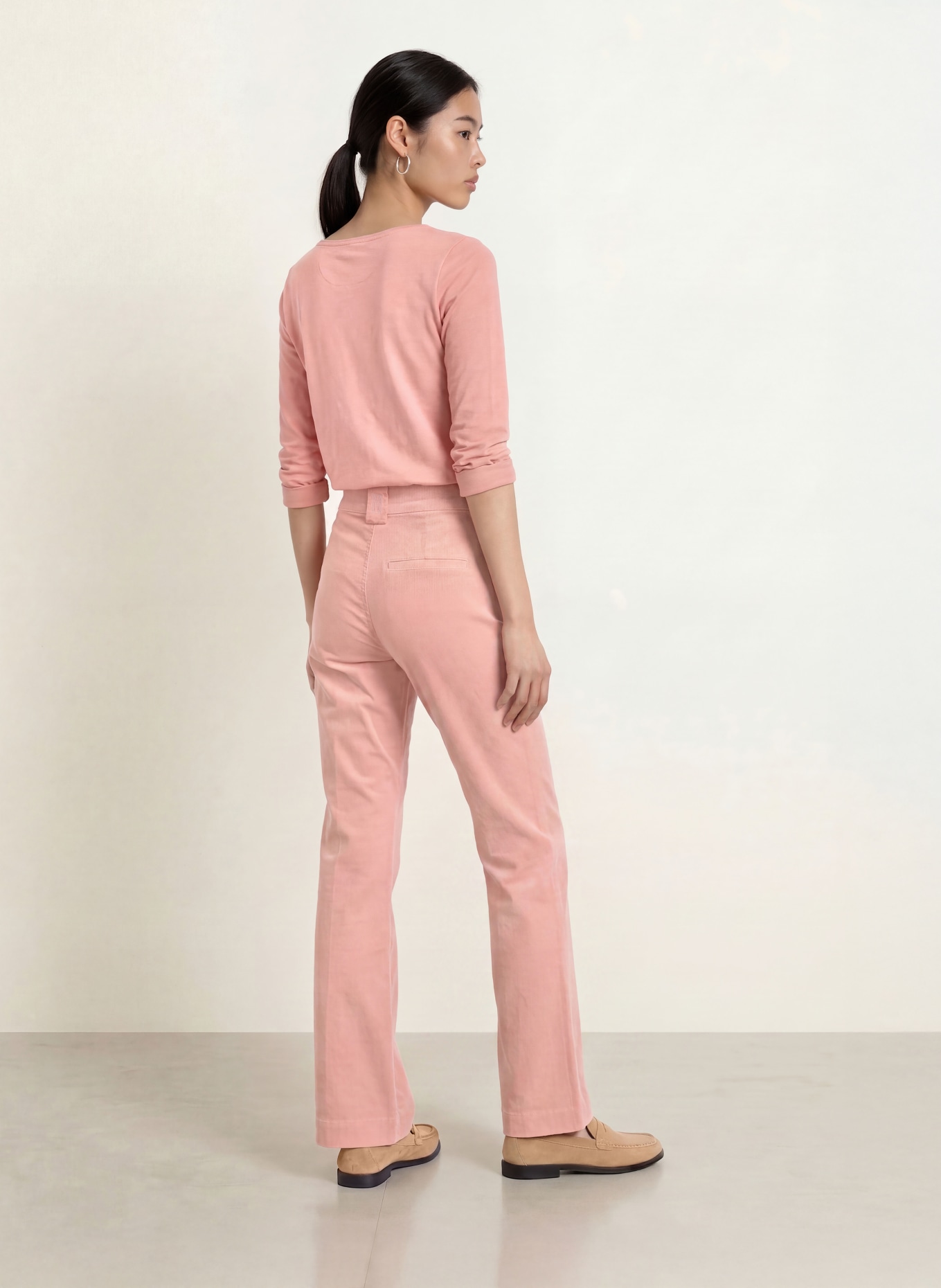 Marc O'Polo Pantalon en velours côtelé: ROUGE CLAIR