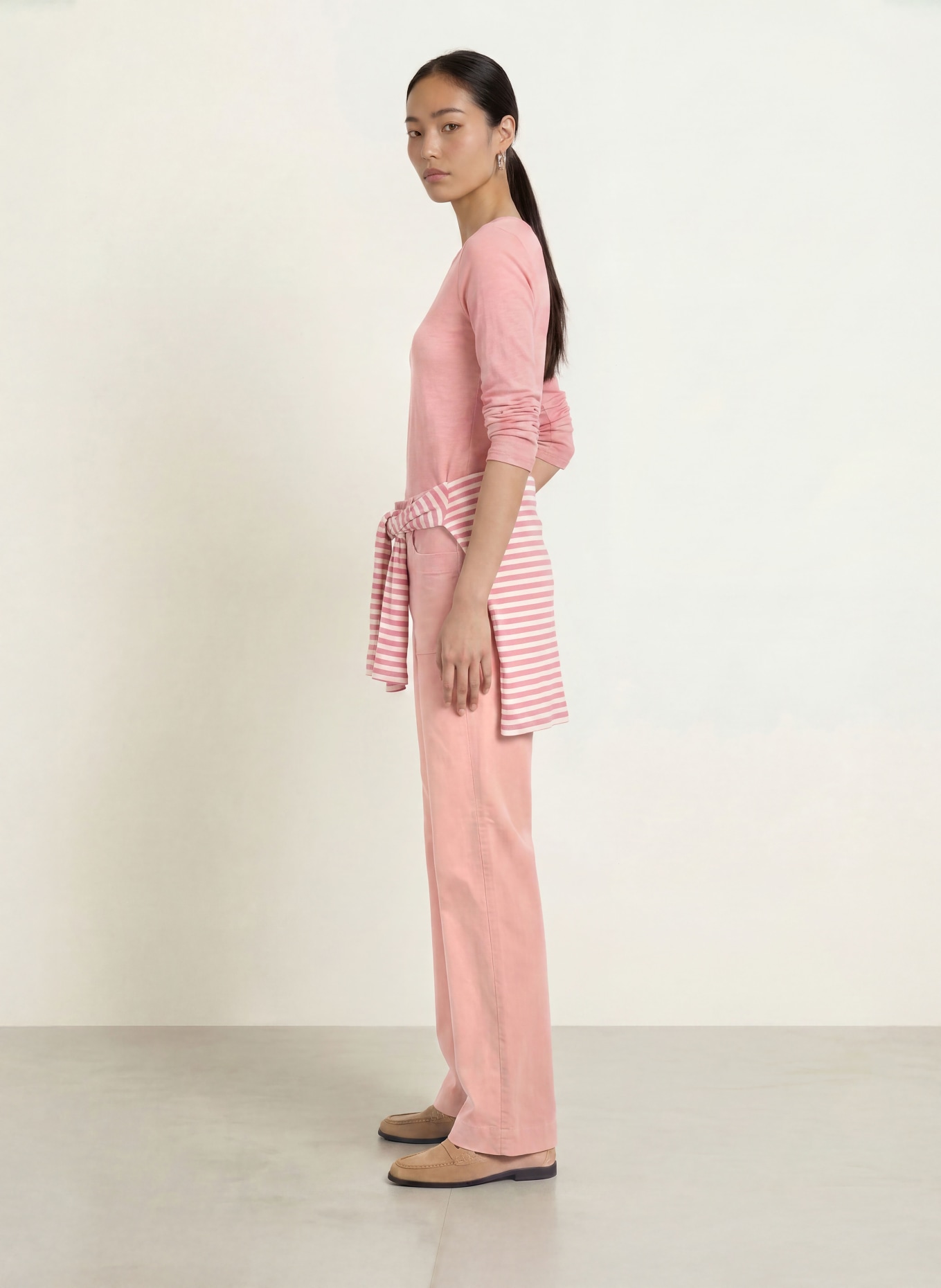 Marc O'Polo Pantalon en velours côtelé: ROUGE CLAIR