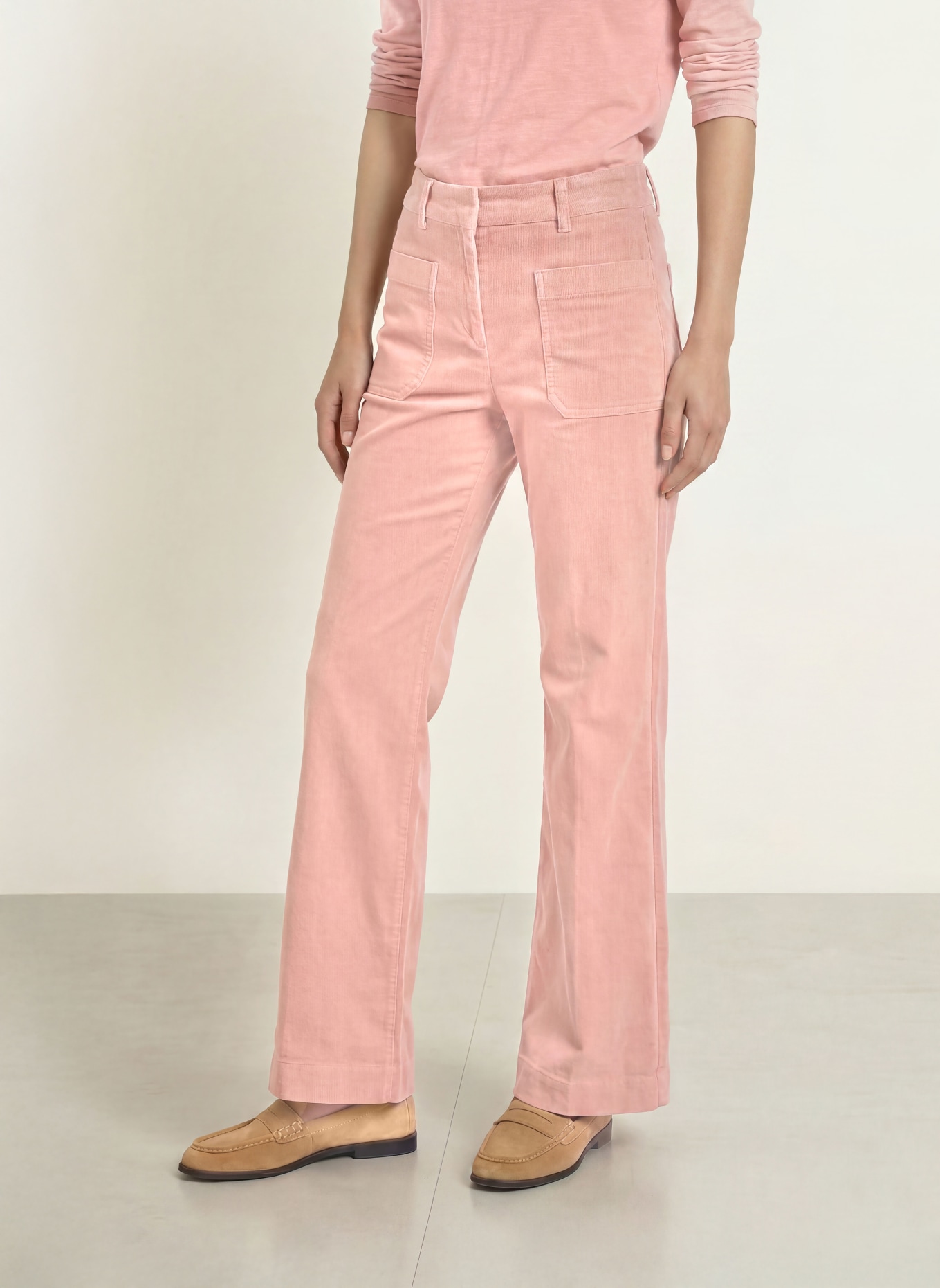 Marc O'Polo Pantalon en velours côtelé: ROUGE CLAIR
