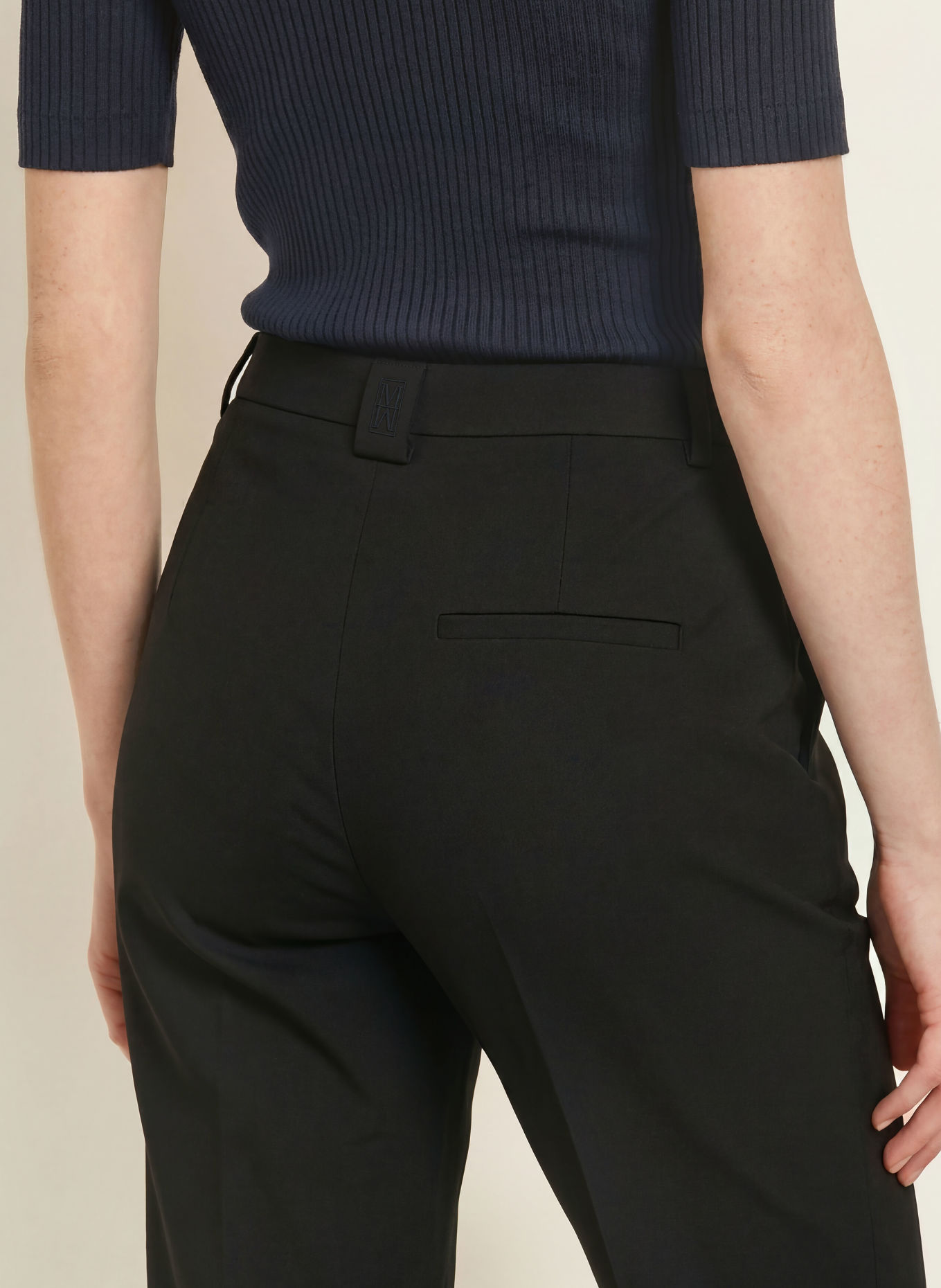 Marc O'Polo 7/8-Hose: SCHWARZ