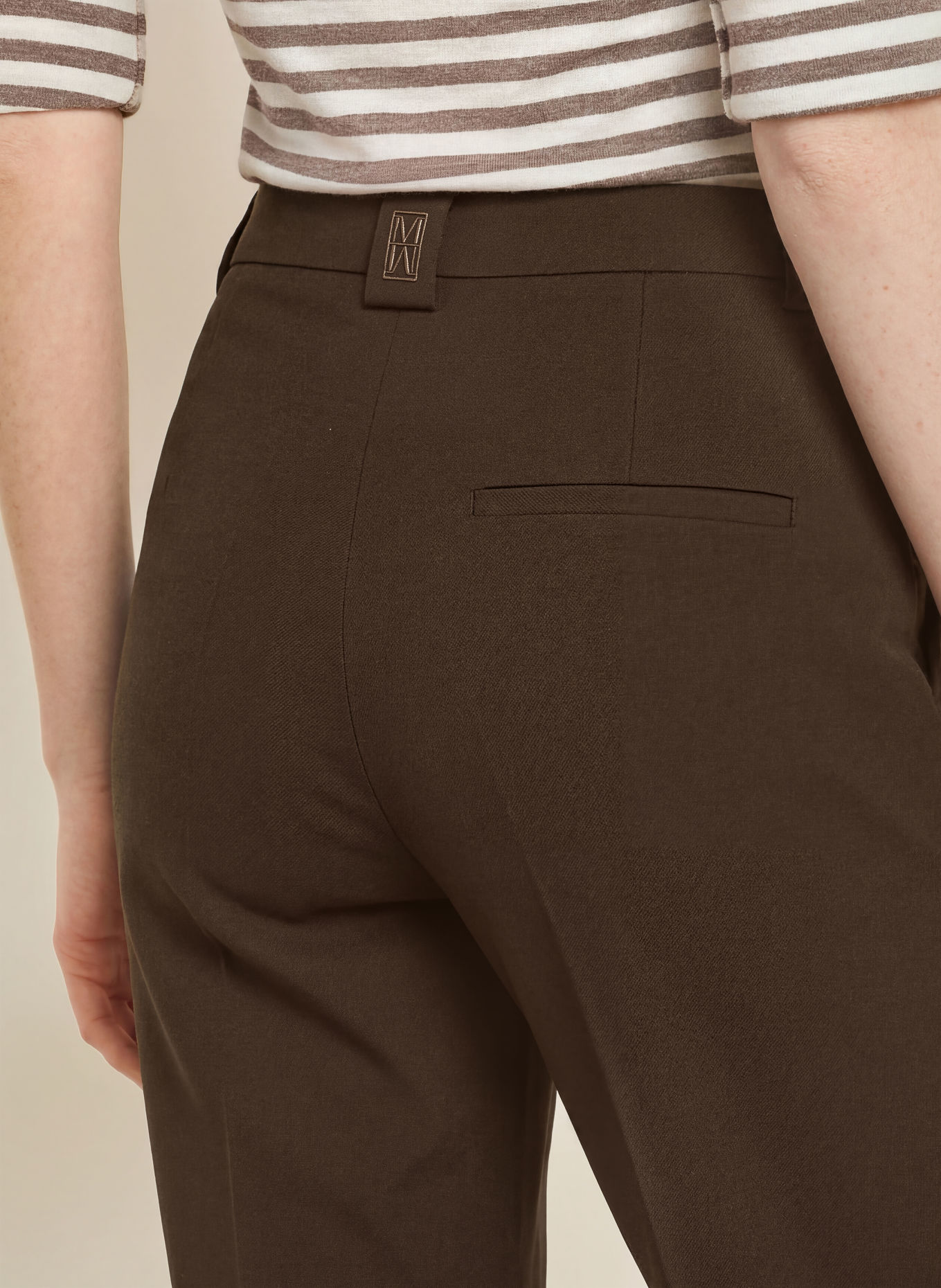 Marc O'Polo 7/8-Hose: BRAUN