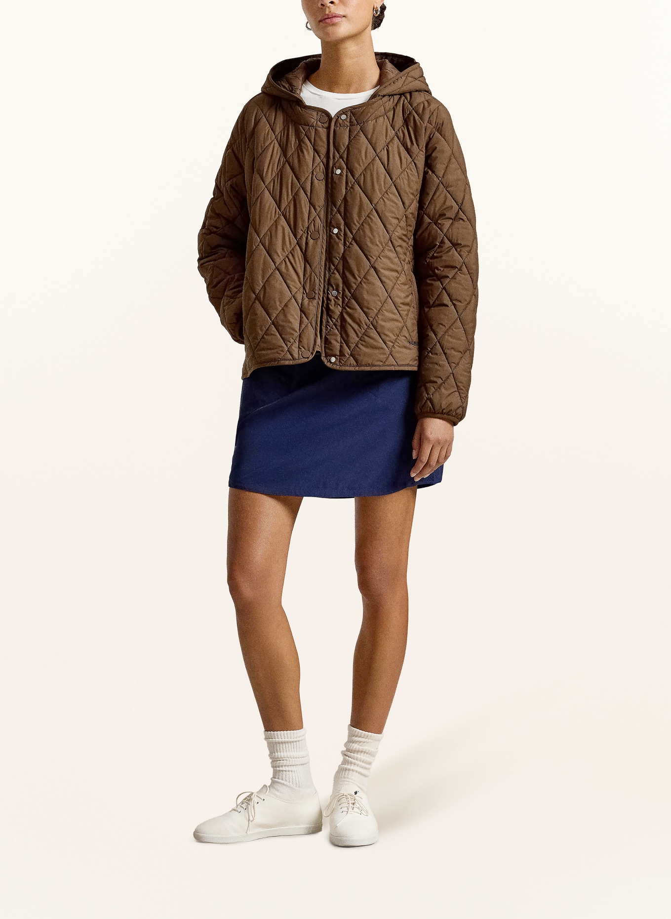 RLX RALPH LAUREN Quilted jacket: DARK BROWN