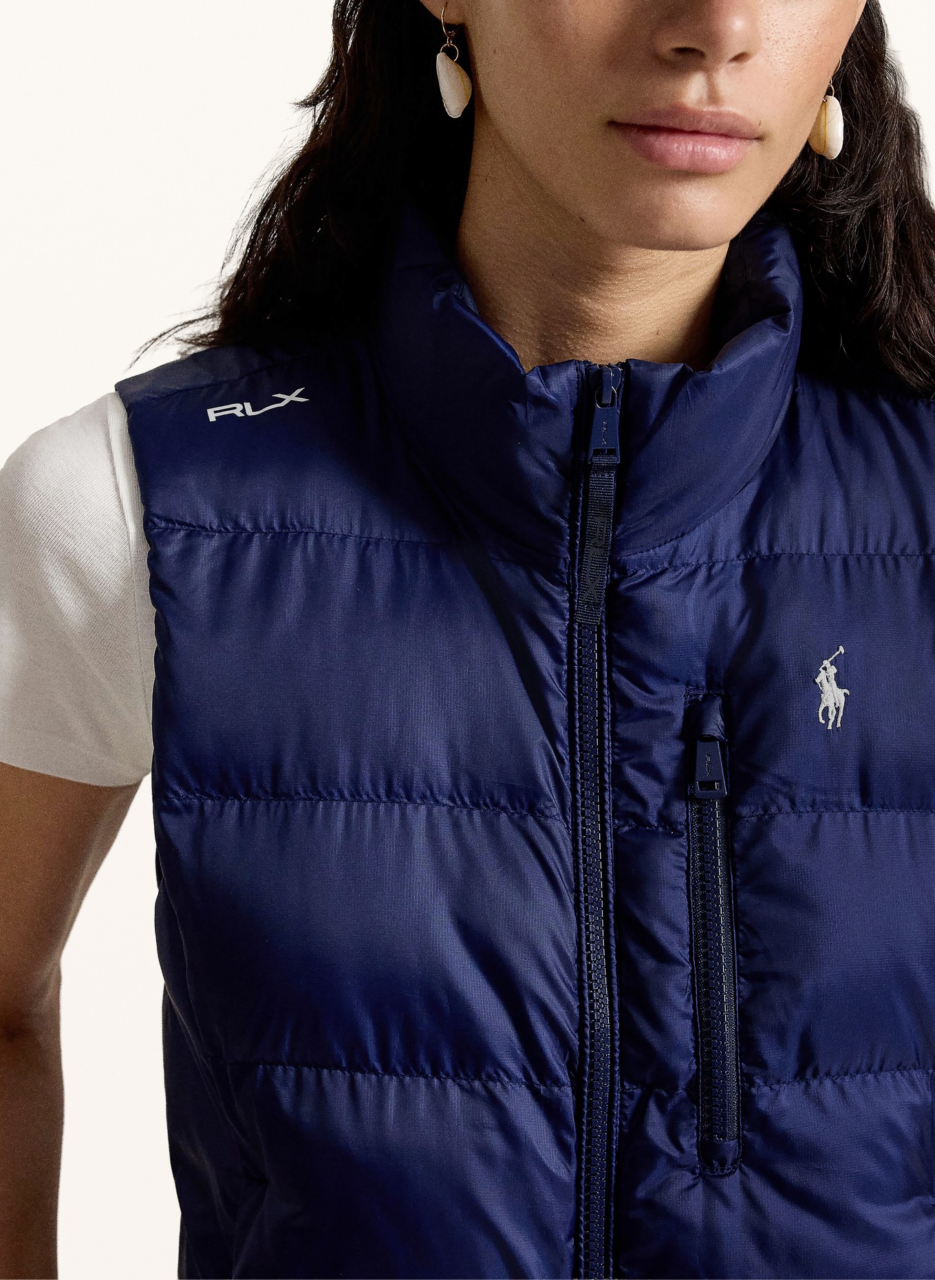 RLX RALPH LAUREN Steppweste: DUNKELBLAU