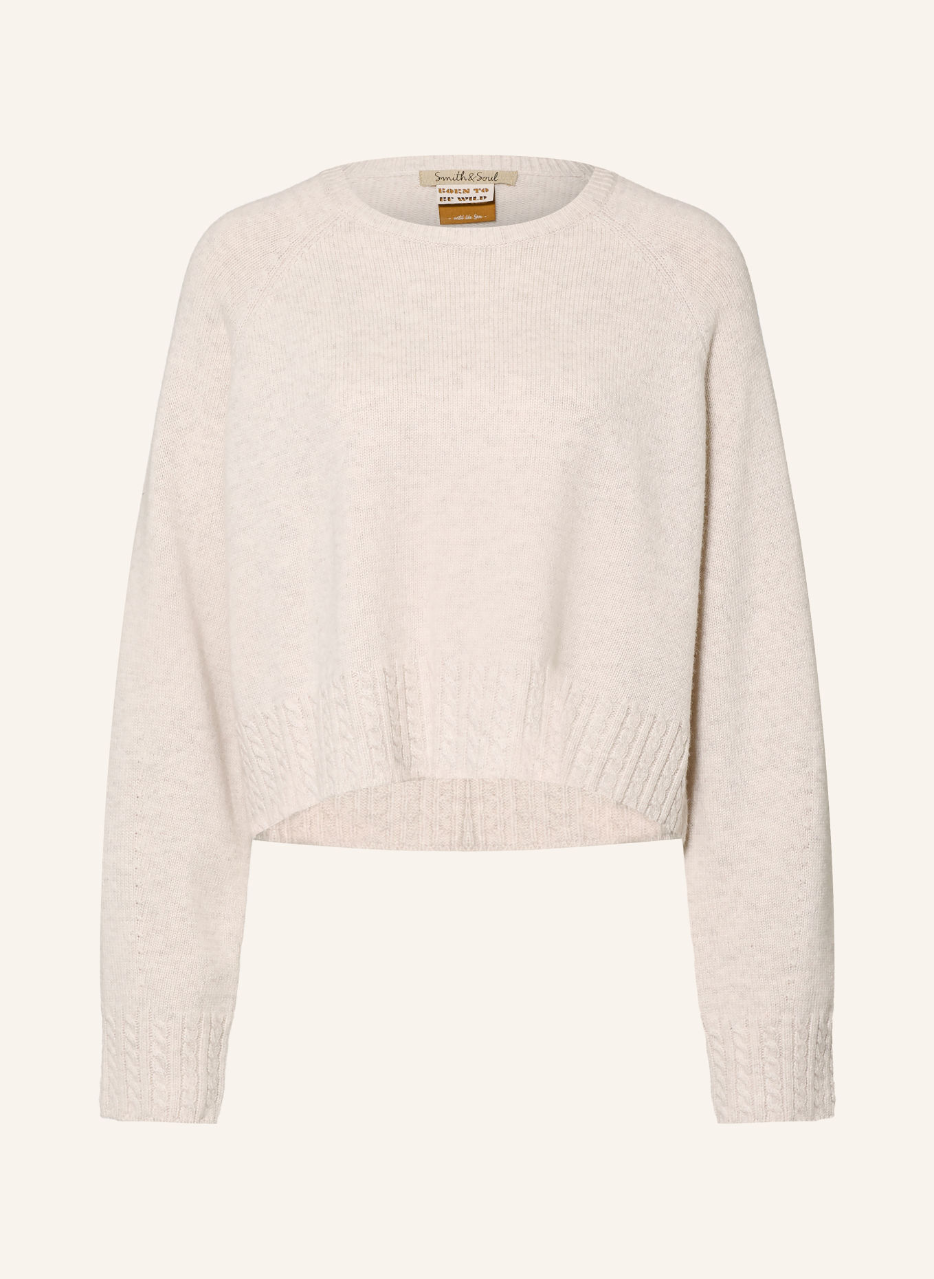 Smith & Soul Sweater: ECRU