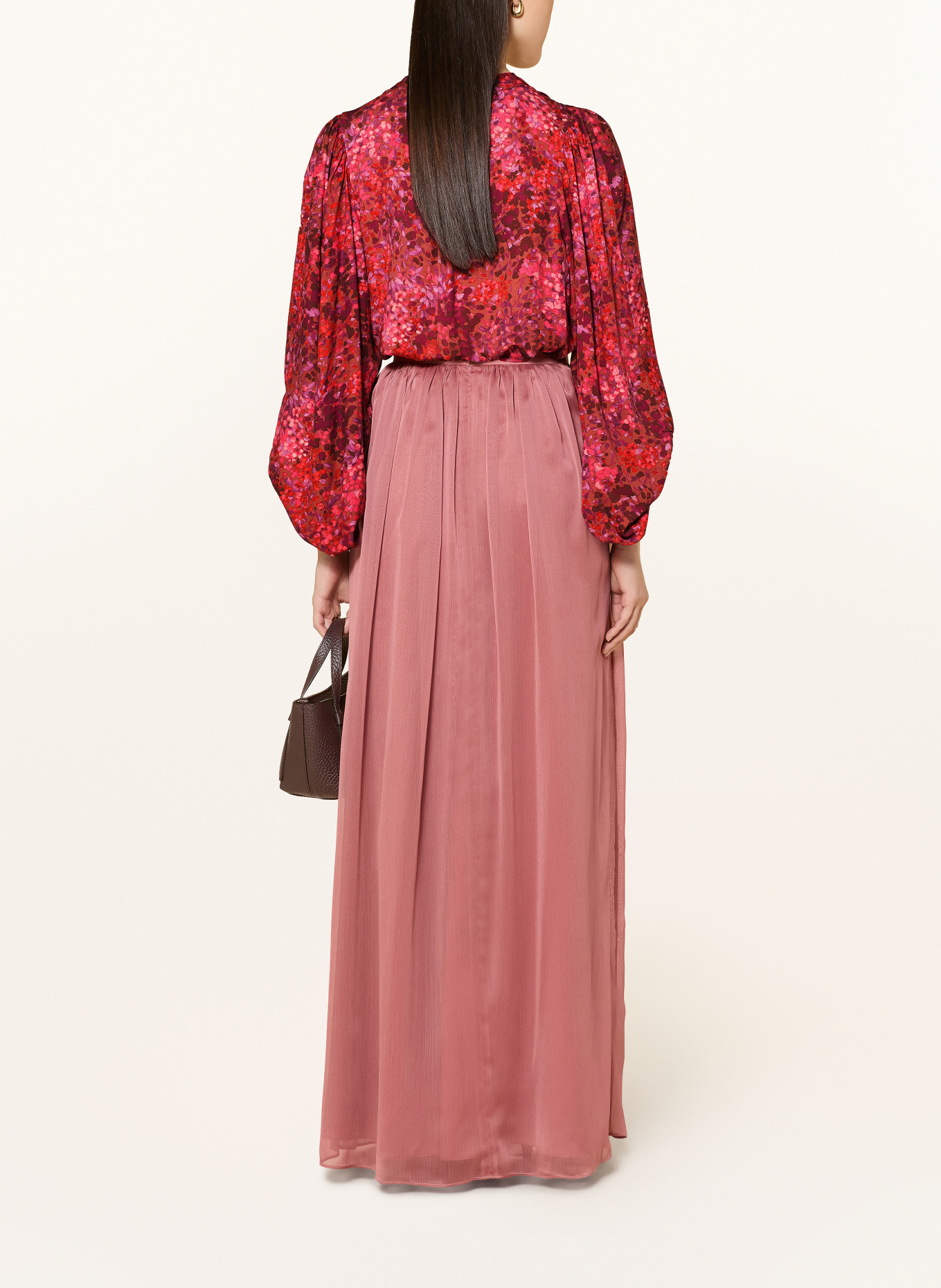 Rich & Royal Blusenshirt: ROT / BRAUN / LILA