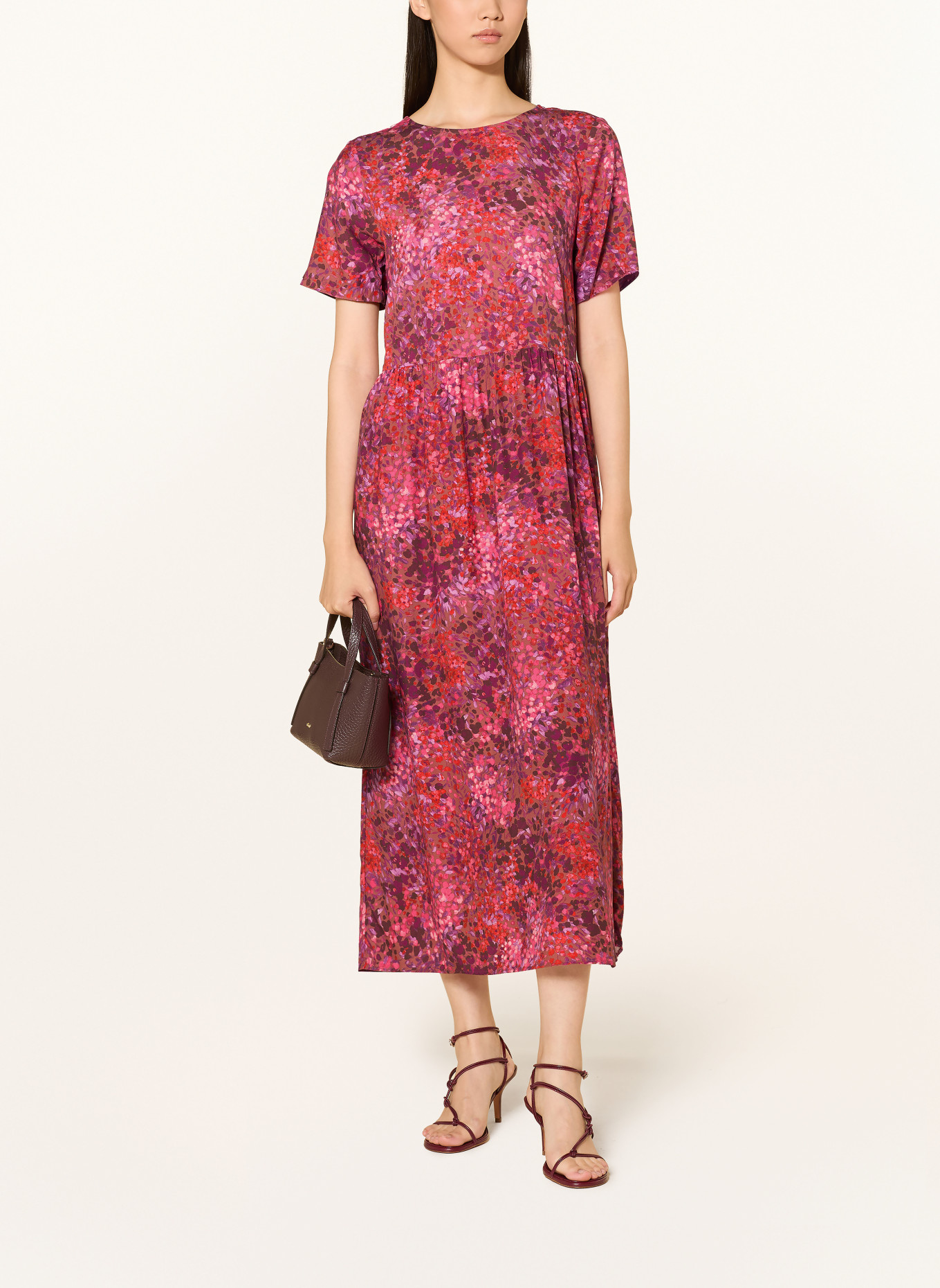 Rich & Royal Dress: RED / PURPLE / PINK