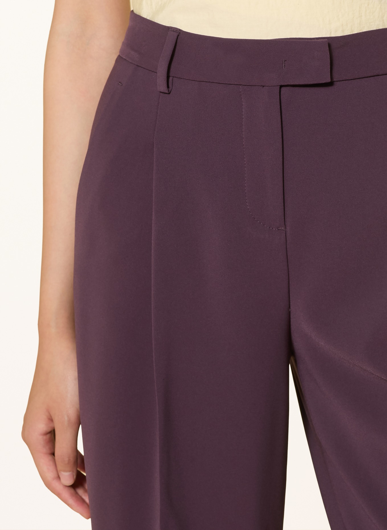 Rich & Royal Marlene-broek: DONKERPAARS