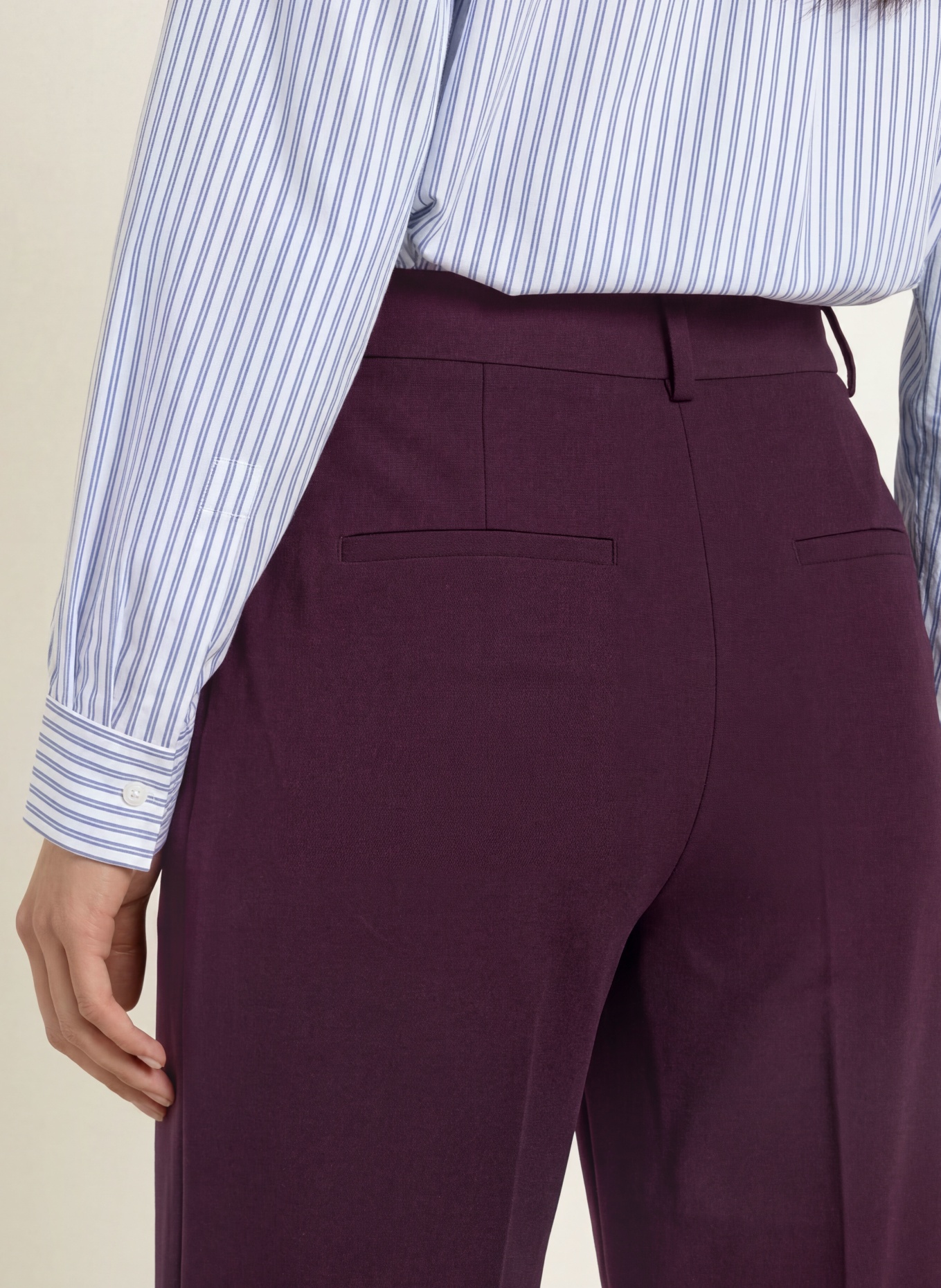 Rich & Royal Pantalon 7/8: LILAS FONCÉ