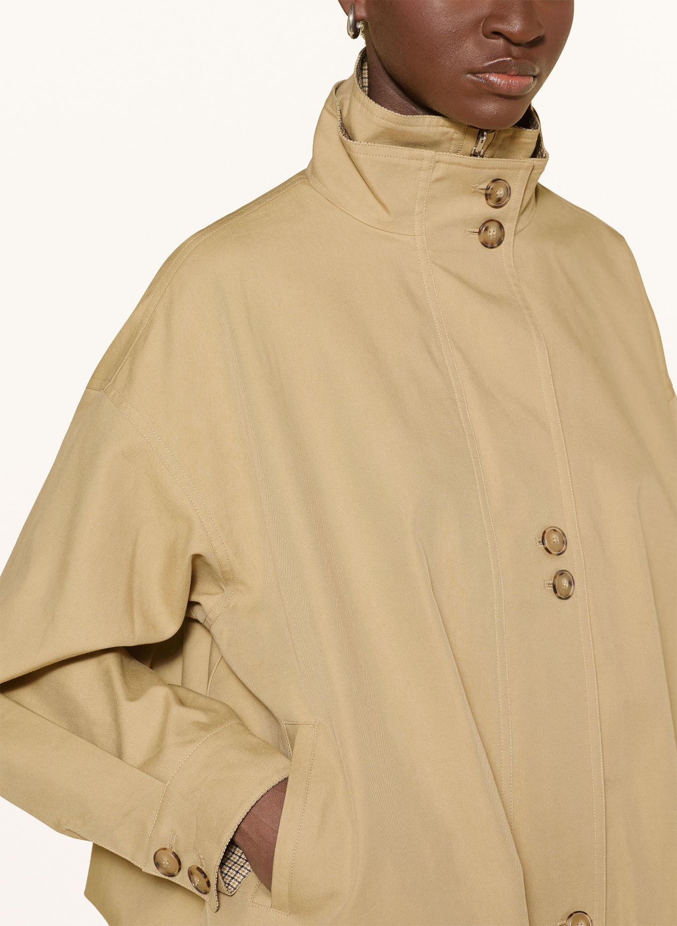 Rich & Royal Blouson à revers: MARRON CLAIR