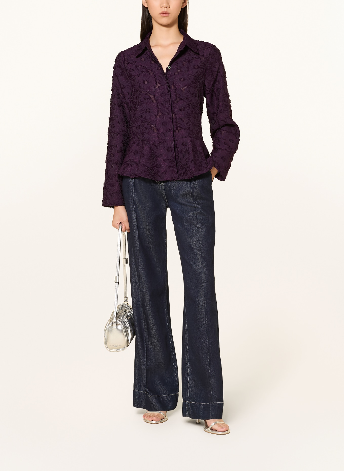 Rich & Royal Hemdbluse: DUNKELLILA