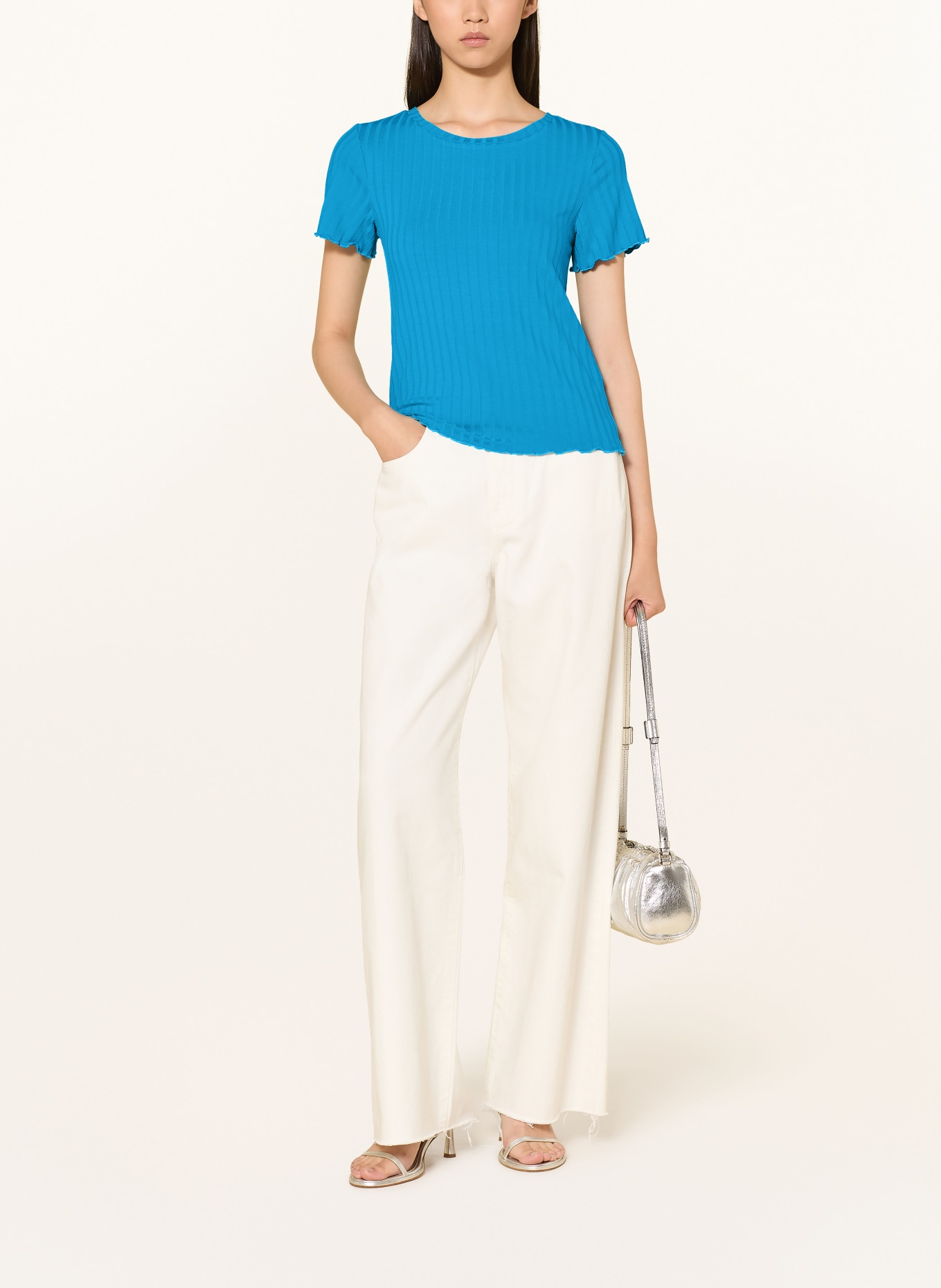 Rich & Royal T-shirt: TURQUOISE