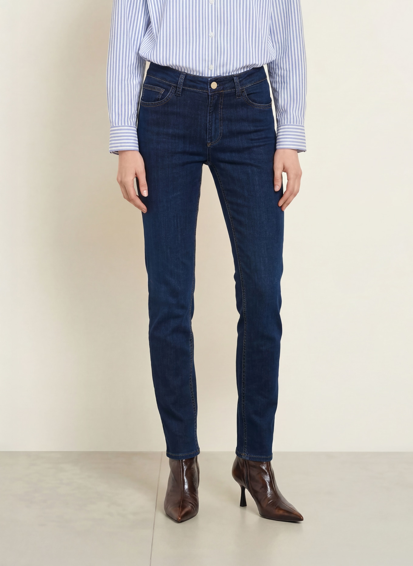 Rich & Royal Skinny jeans: 700 DENIM BLUE