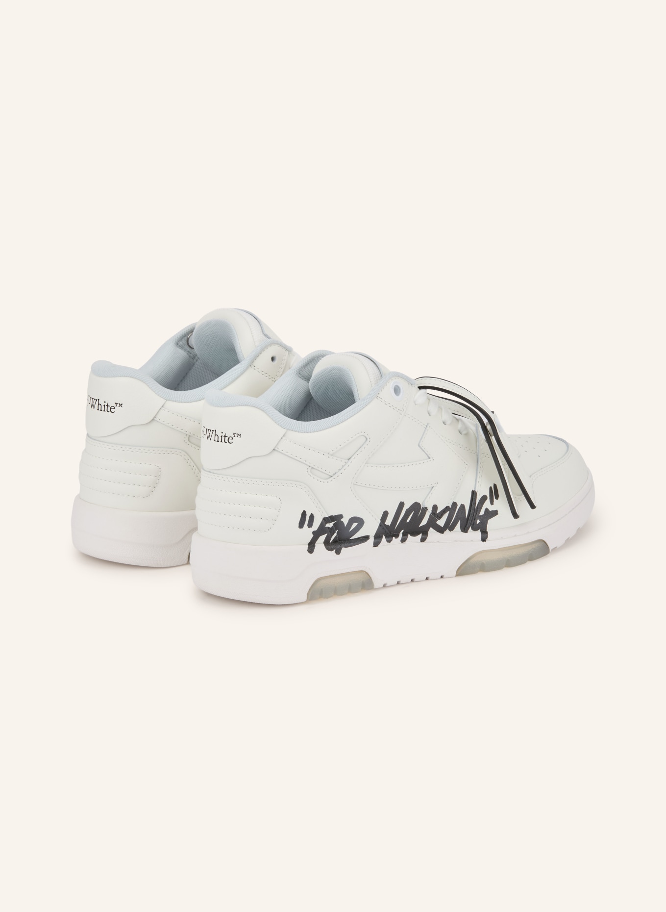 Off-White Sneaker OUT OF OFFICE FOR WALKING: WEISS / SCHWARZ