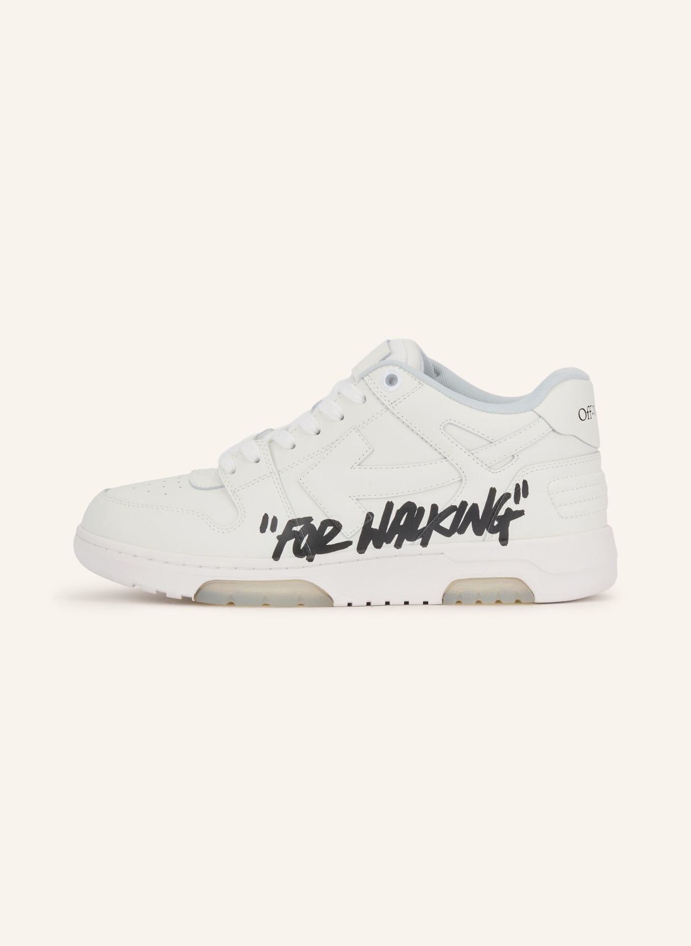 Off-White Sneaker OUT OF OFFICE FOR WALKING: WEISS / SCHWARZ