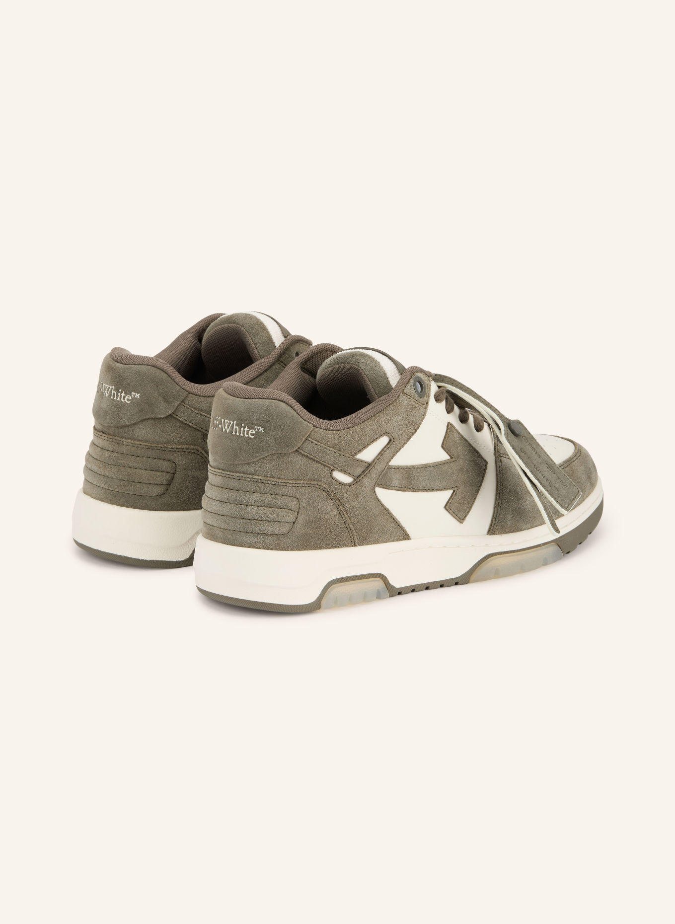 Off-White Sneakers OUT OF OFFICE: BLANC / OLIVE