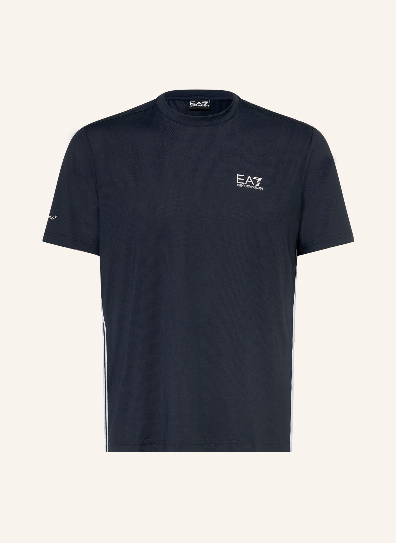 EA7 EMPORIO ARMANI Funktionsshirt TENNIS PRO: DUNKELBLAU / WEISS
