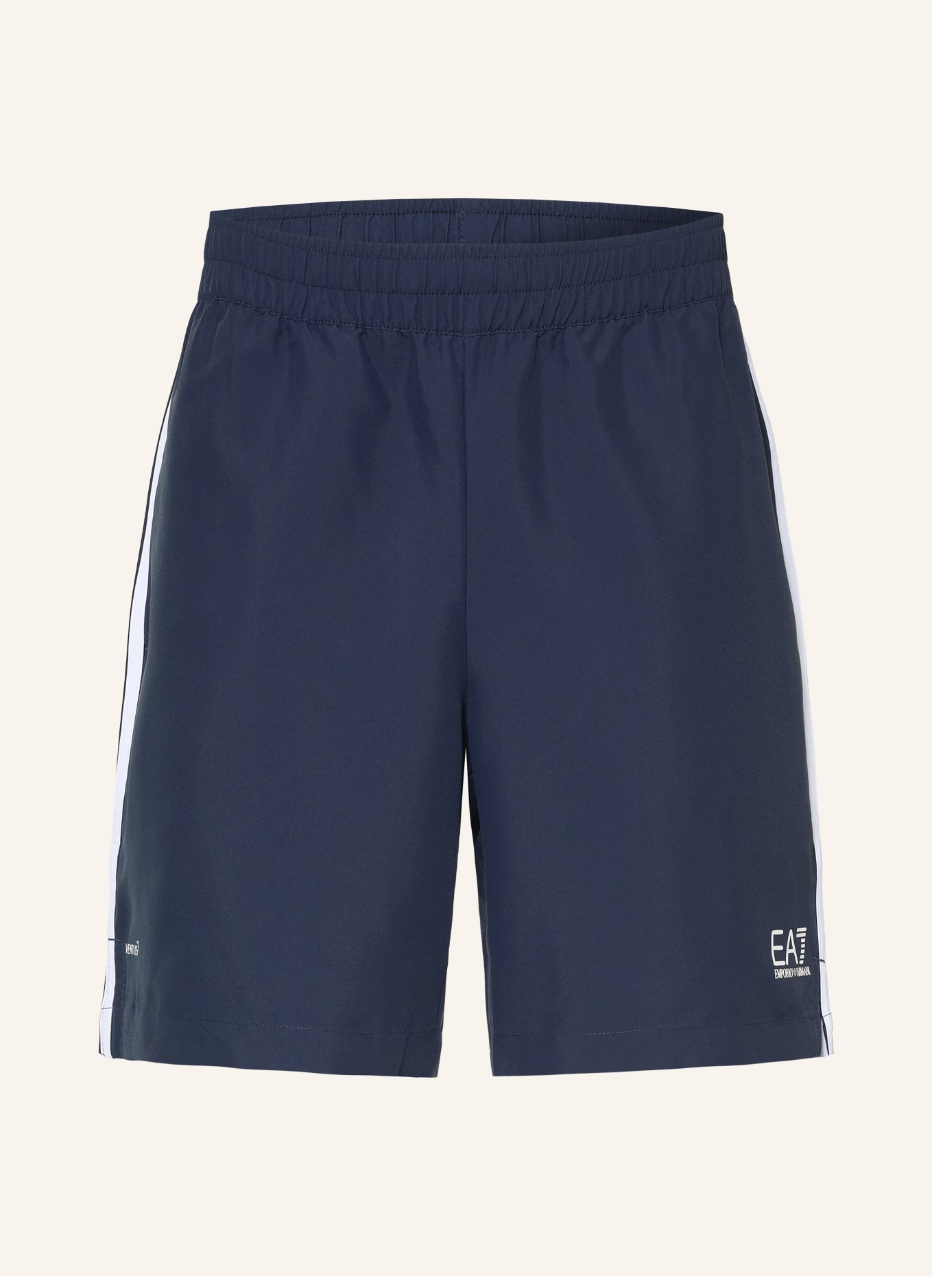 EA7 EMPORIO ARMANI Tennisshorts TENNIS PRO: DUNKELBLAU / WEISS