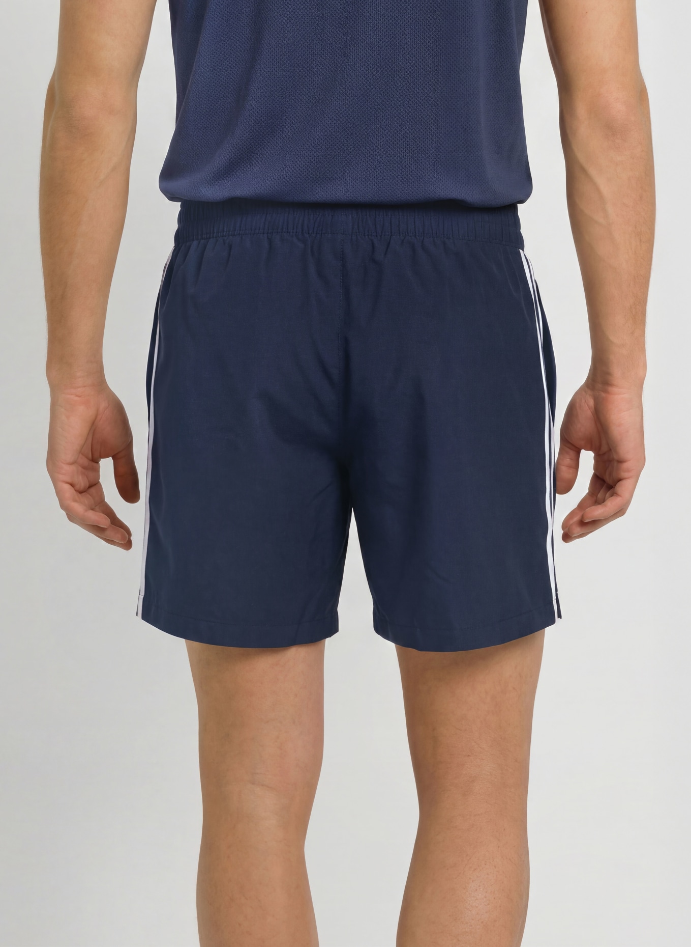 EA7 EMPORIO ARMANI Tennisshorts TENNIS PRO: DUNKELBLAU / WEISS