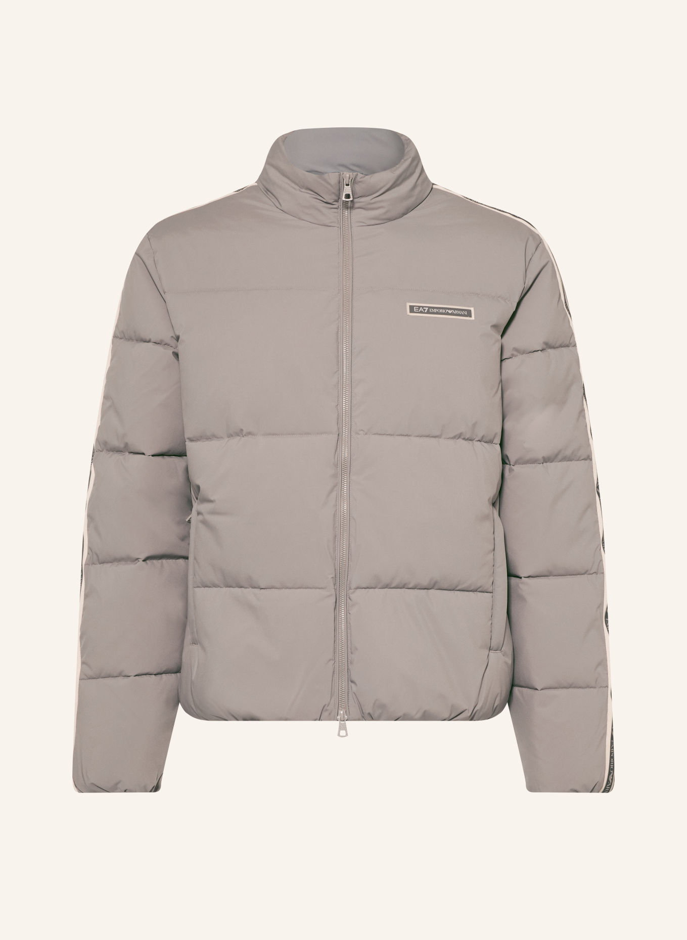 EA7 EMPORIO ARMANI Veste matelassée: GRIS CLAIR