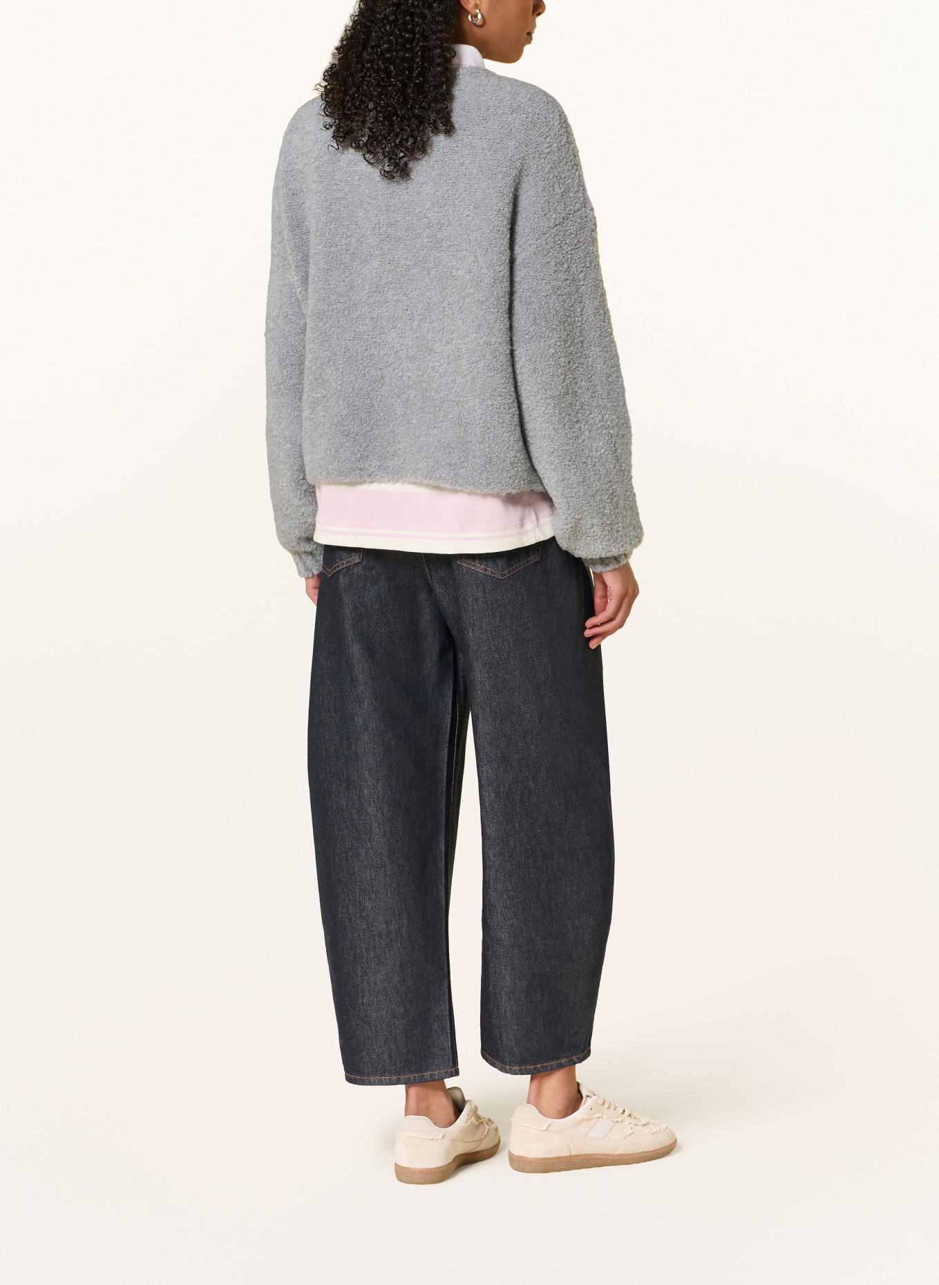 American Vintage Sweter ZOLLY: SZARY