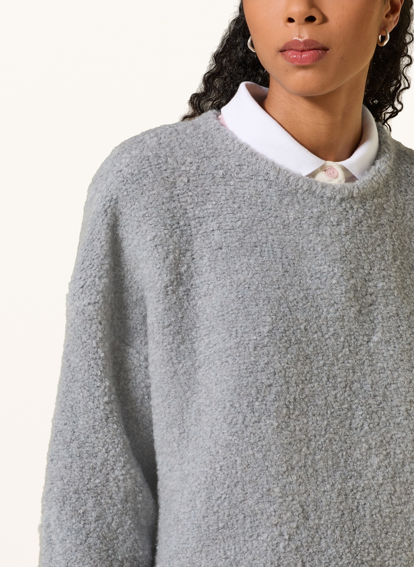 American Vintage Sweter ZOLLY: SZARY