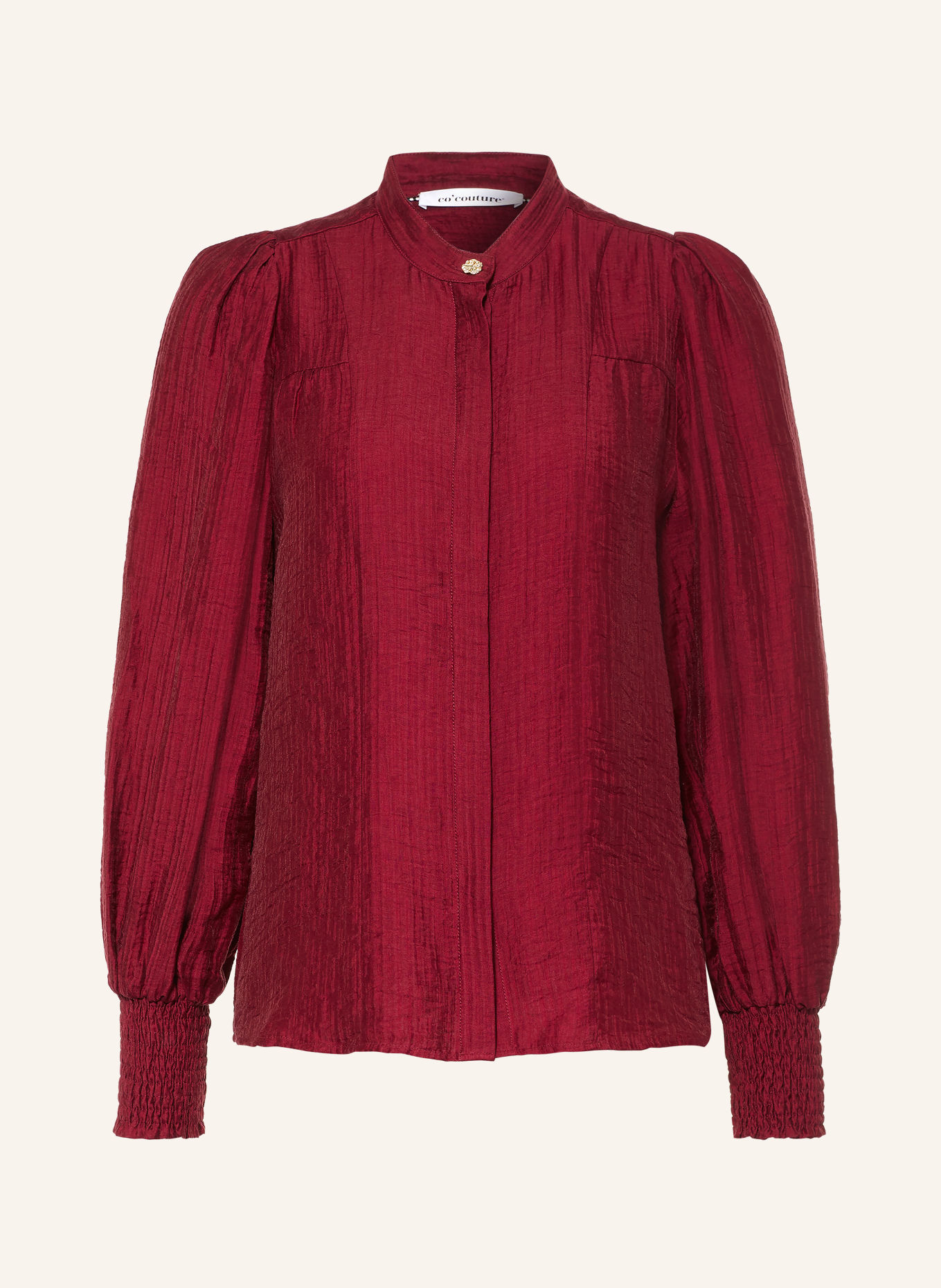 co'couture Bluse TASSYCC: DUNKELROT
