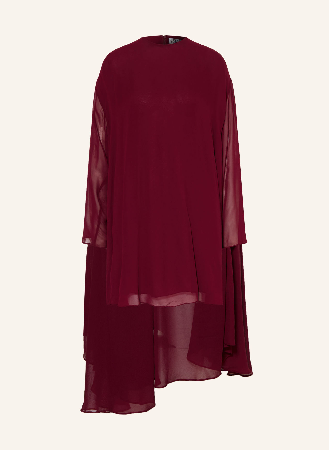 ESSENTIEL ANTWERP Cocktailkleid KAYDENCE: DUNKELROT