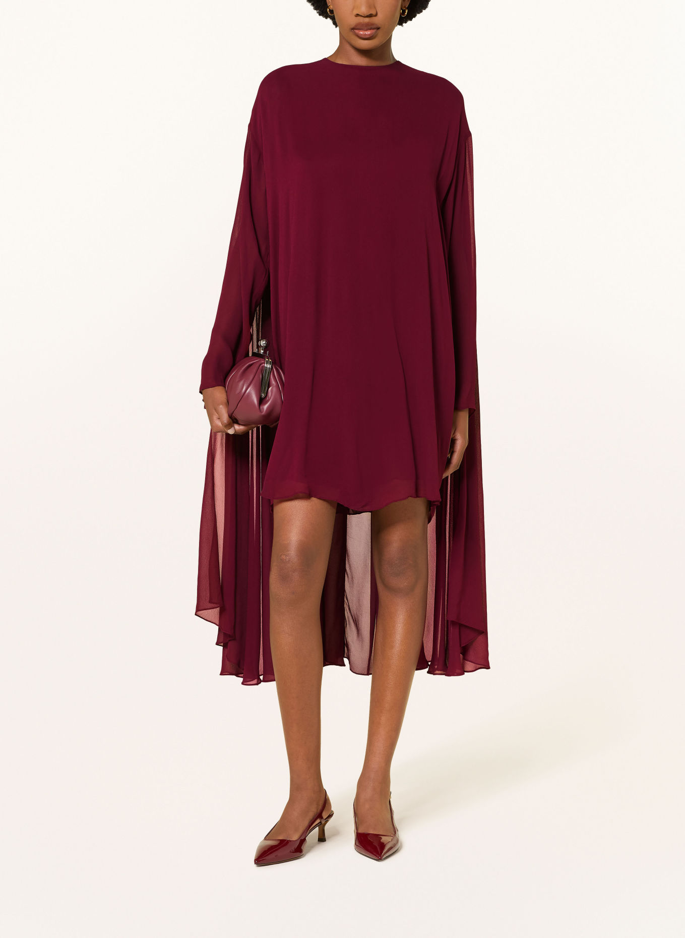 ESSENTIEL ANTWERP Cocktailkleid KAYDENCE: DUNKELROT
