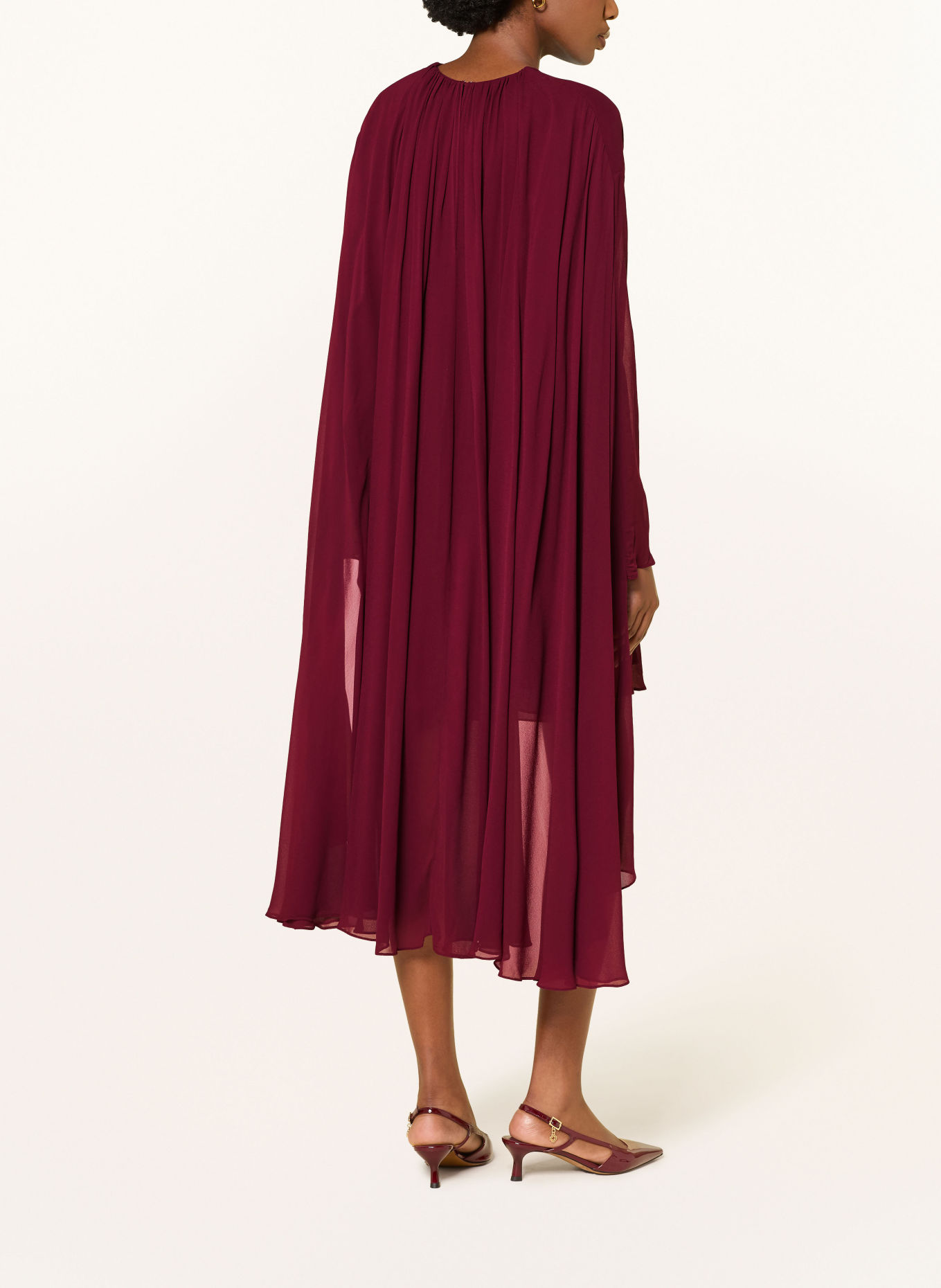 ESSENTIEL ANTWERP Cocktailkleid KAYDENCE: DUNKELROT