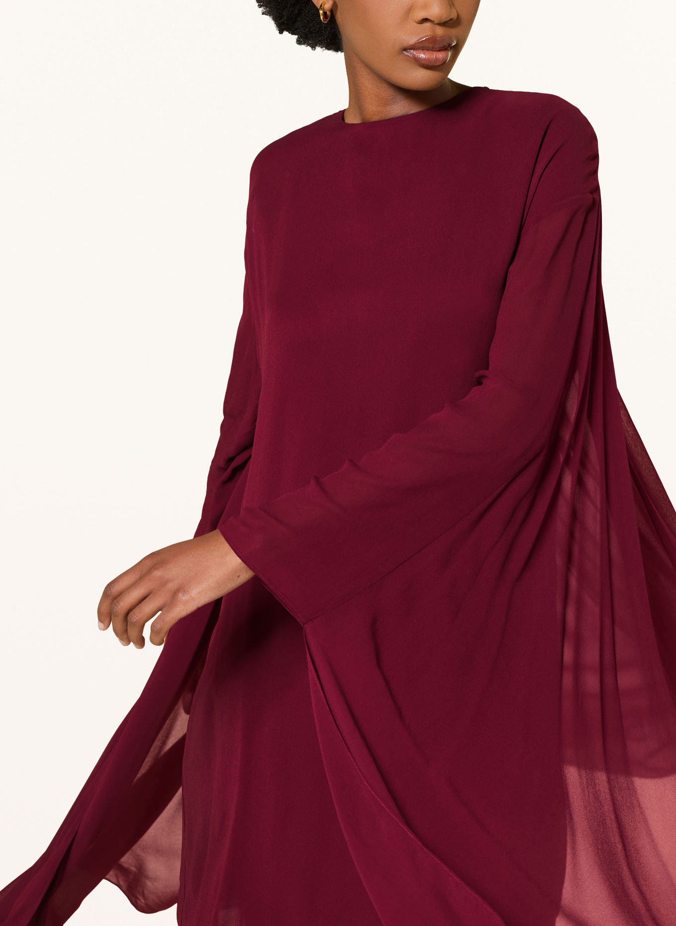 ESSENTIEL ANTWERP Cocktailkleid KAYDENCE: DUNKELROT