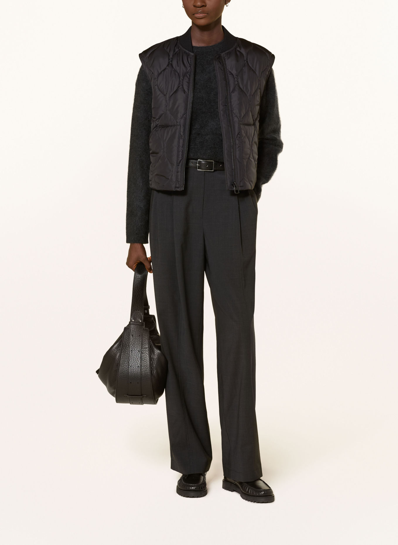 Marc O'Polo Gilet matelassé: NOIR