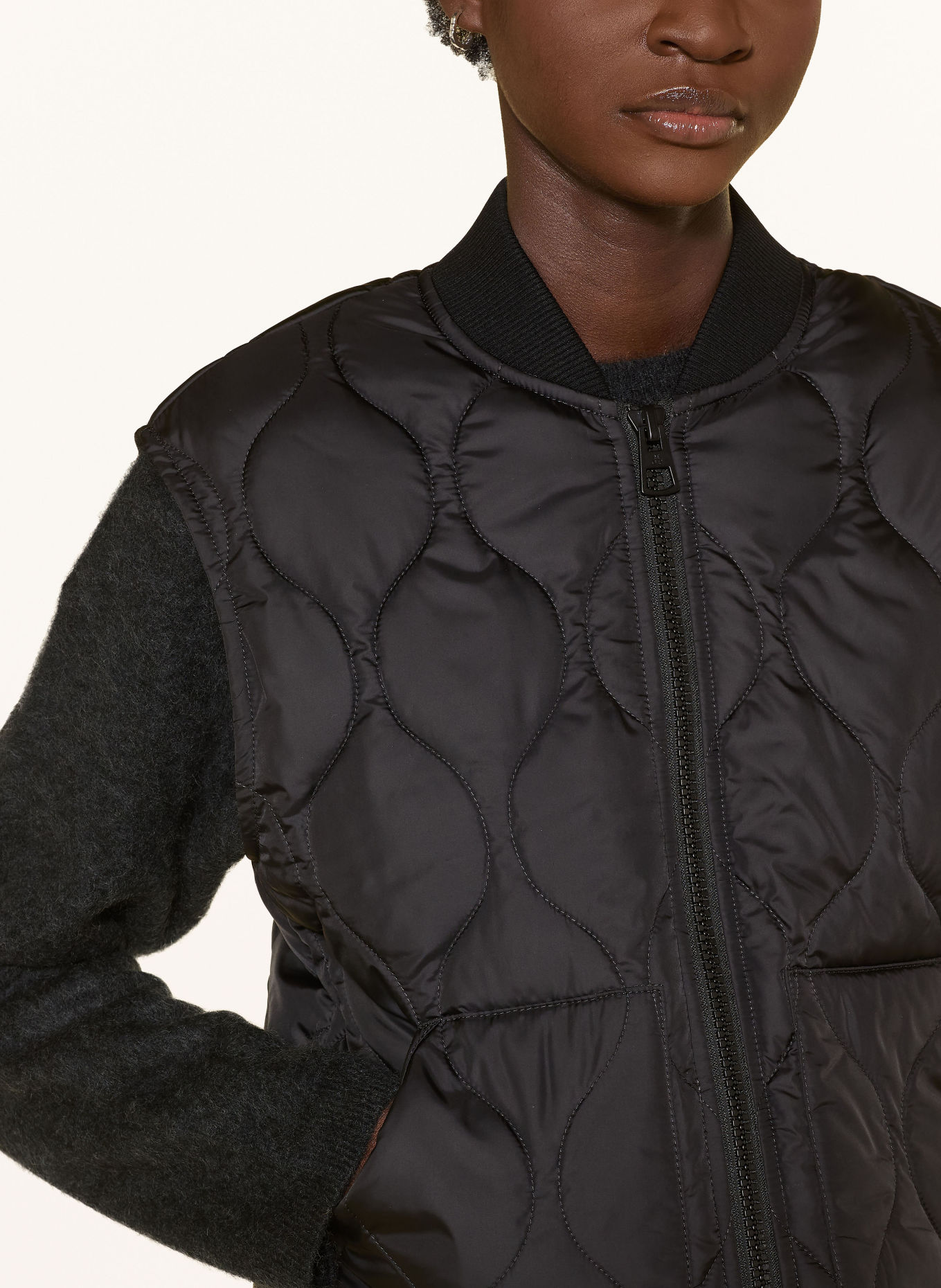 Marc O'Polo Gilet matelassé: NOIR