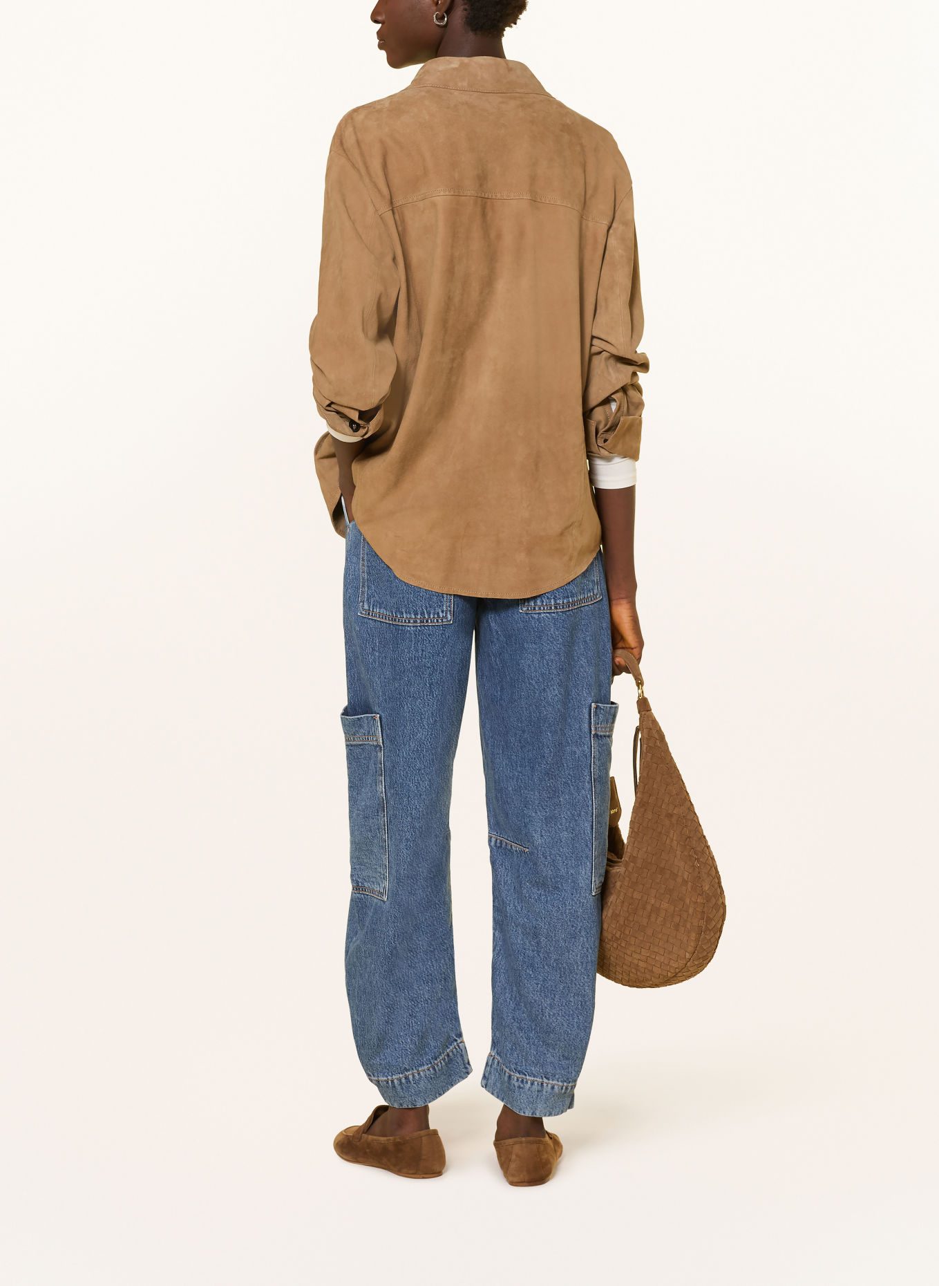 Marc O'Polo LARA Cargo jeans: 4928 Medium Blue_Multi_01
