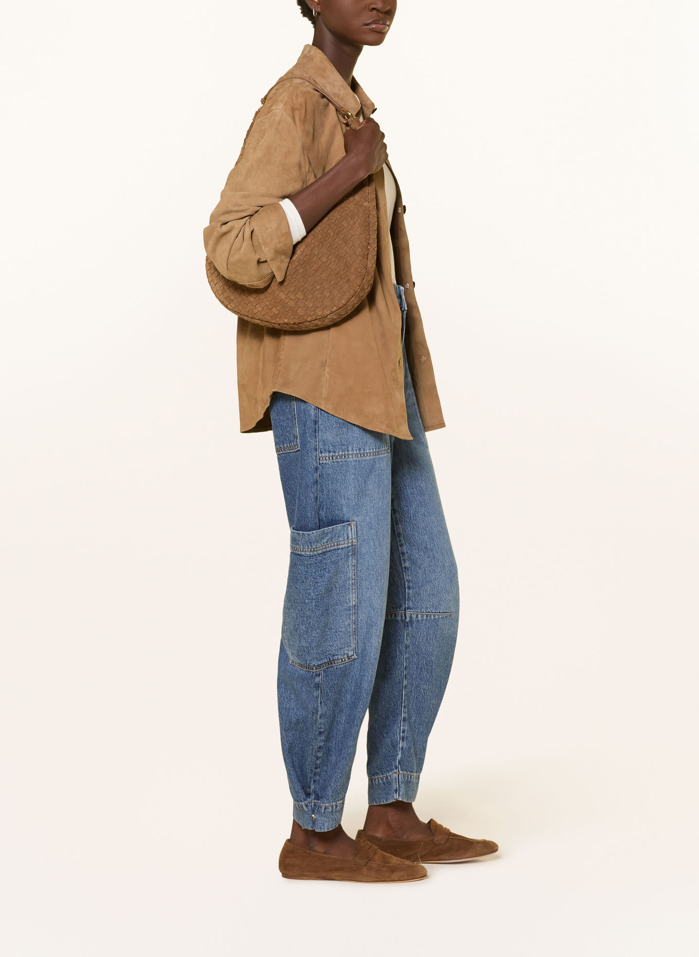 Marc O'Polo LARA Cargo jeans: 4928 Medium Blue_Multi_01